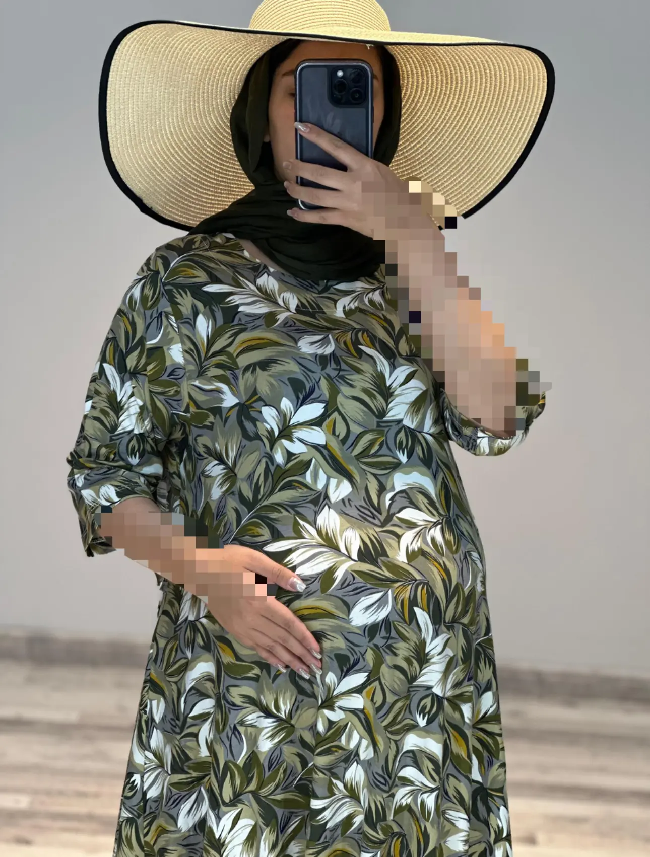 پيراهن بارداري تريكو(كد ٧٢٩)