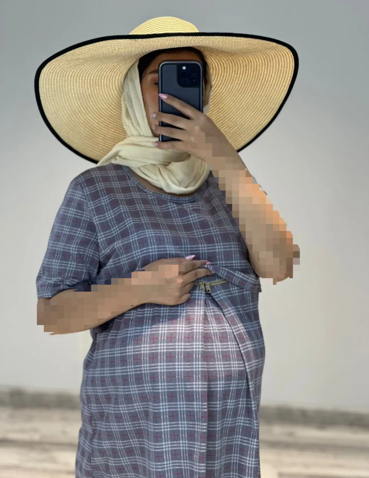 ست بلوز و شلوار چهارخونه(كد 734)