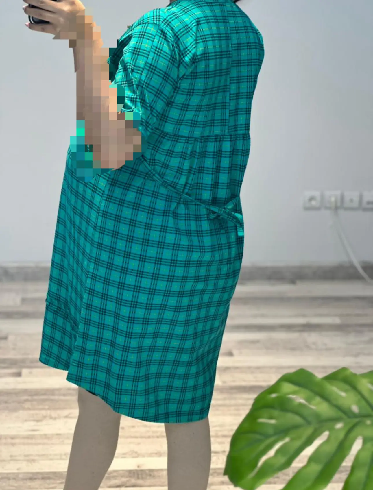 پيراهن چهارخونه(كد ٧٣٥)