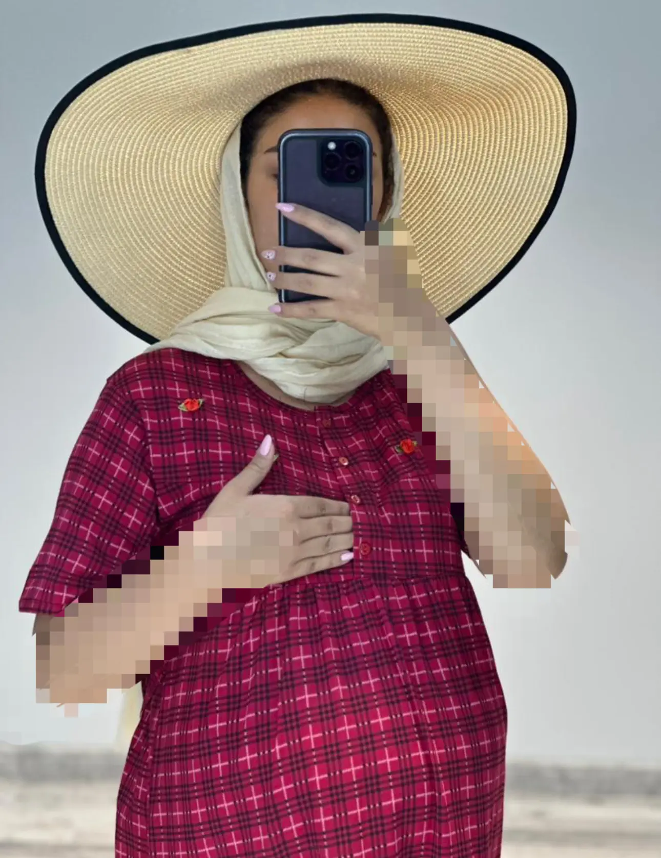 پيراهن چهارخونه(كد ٧٣٥)