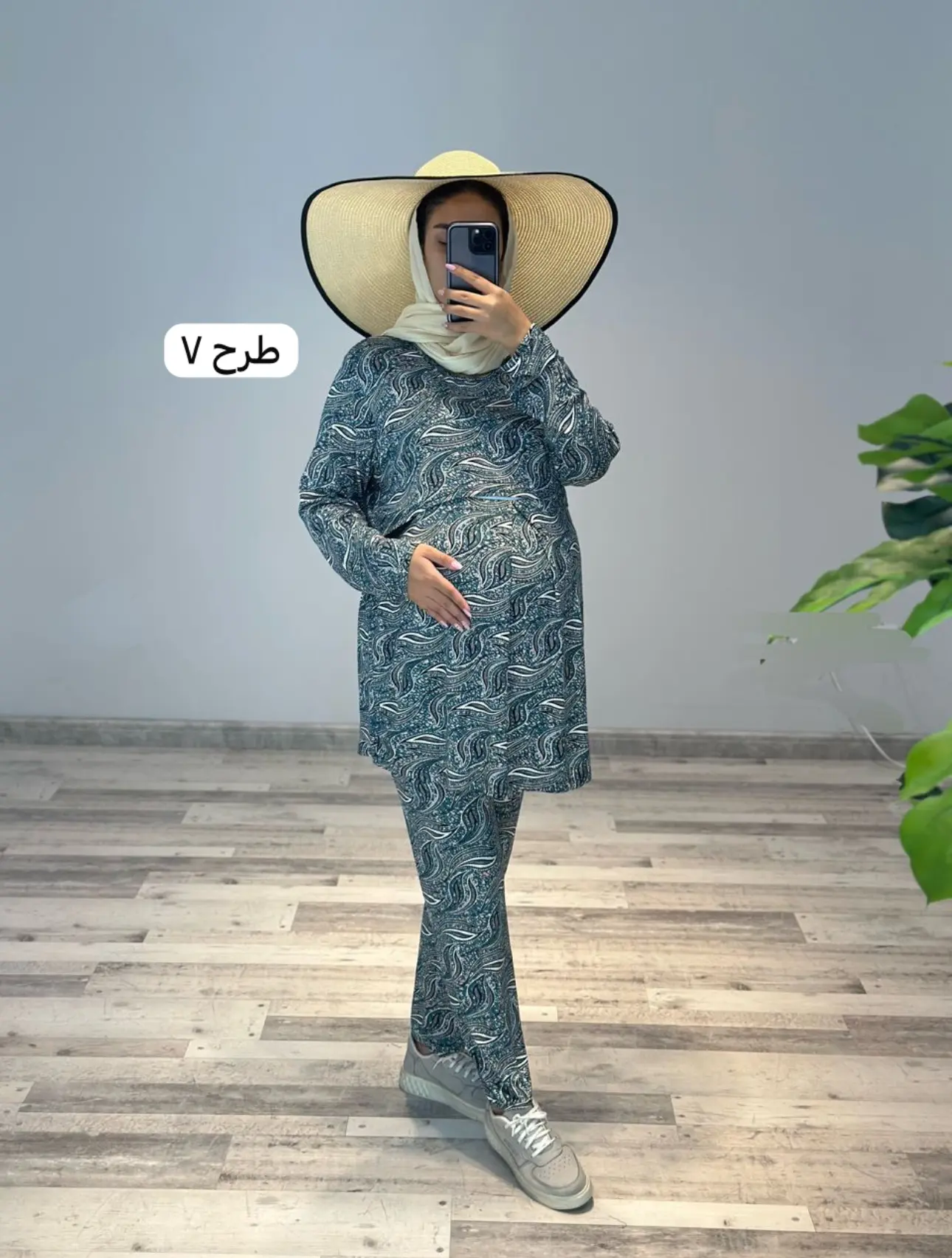 ست بلوز و شلوار استين بلند تريكو(كد ٧٤٠)