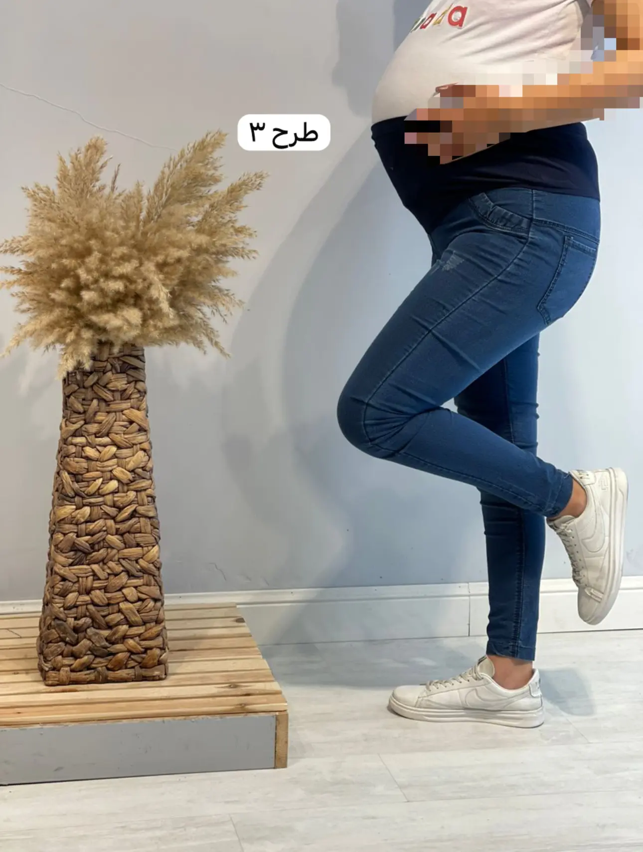 شلوار جين بارداري قد ١٠٠(كد 762)