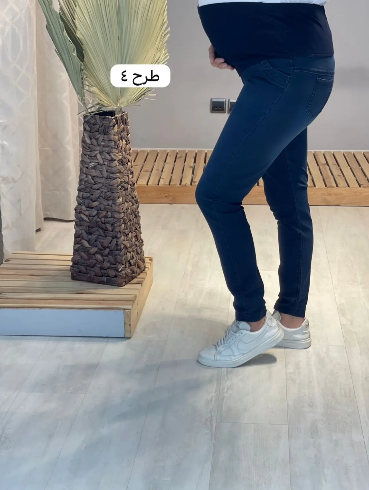 شلوار جين بارداري قد ١٠٠(كد 762)