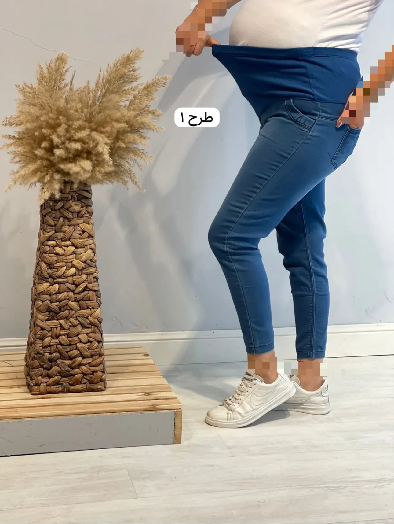 شلوار جين بارداري قد ١٠٠(كد 762)