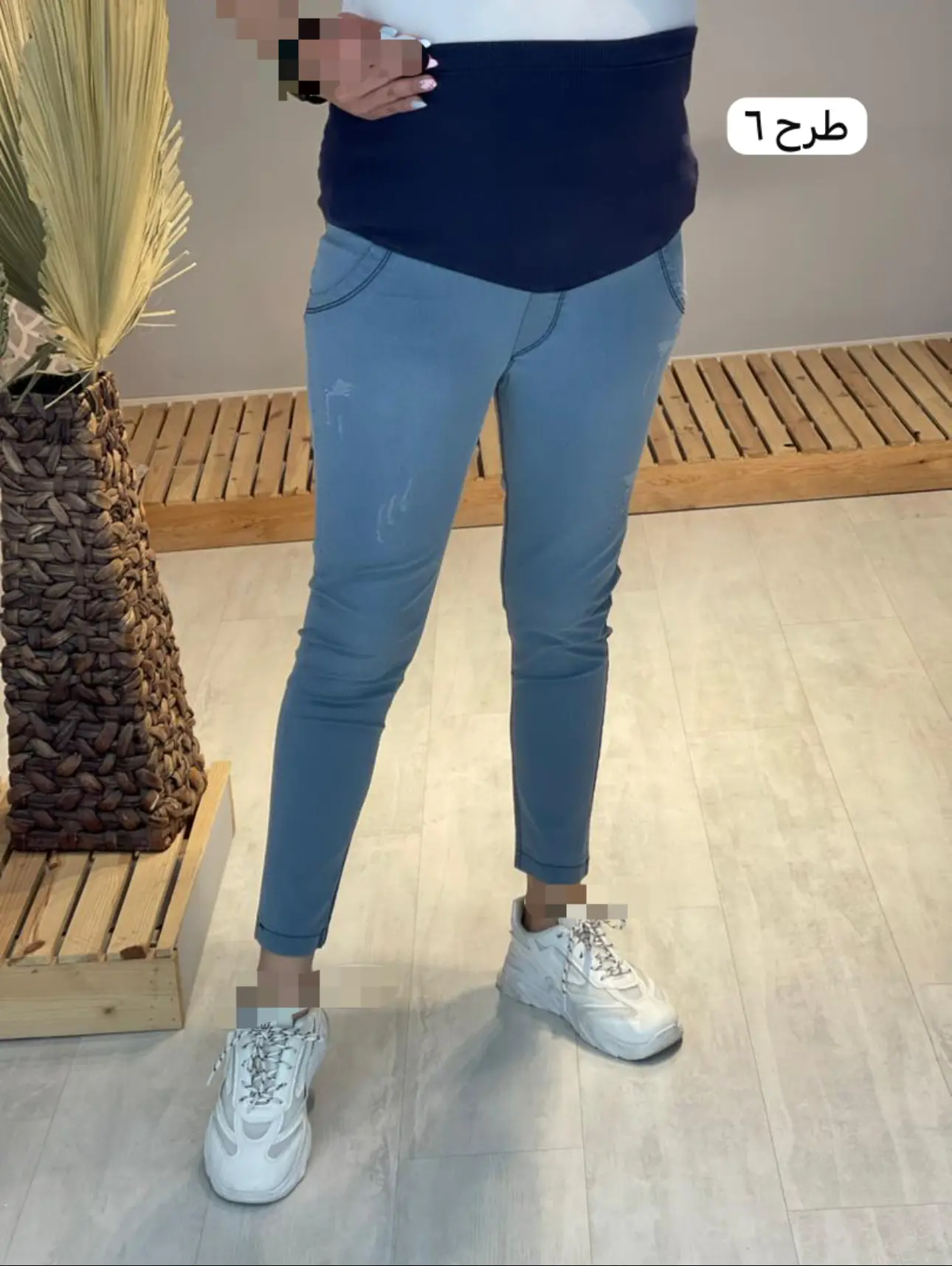شلوار جين بارداري قد ١٠٠(كد 762)