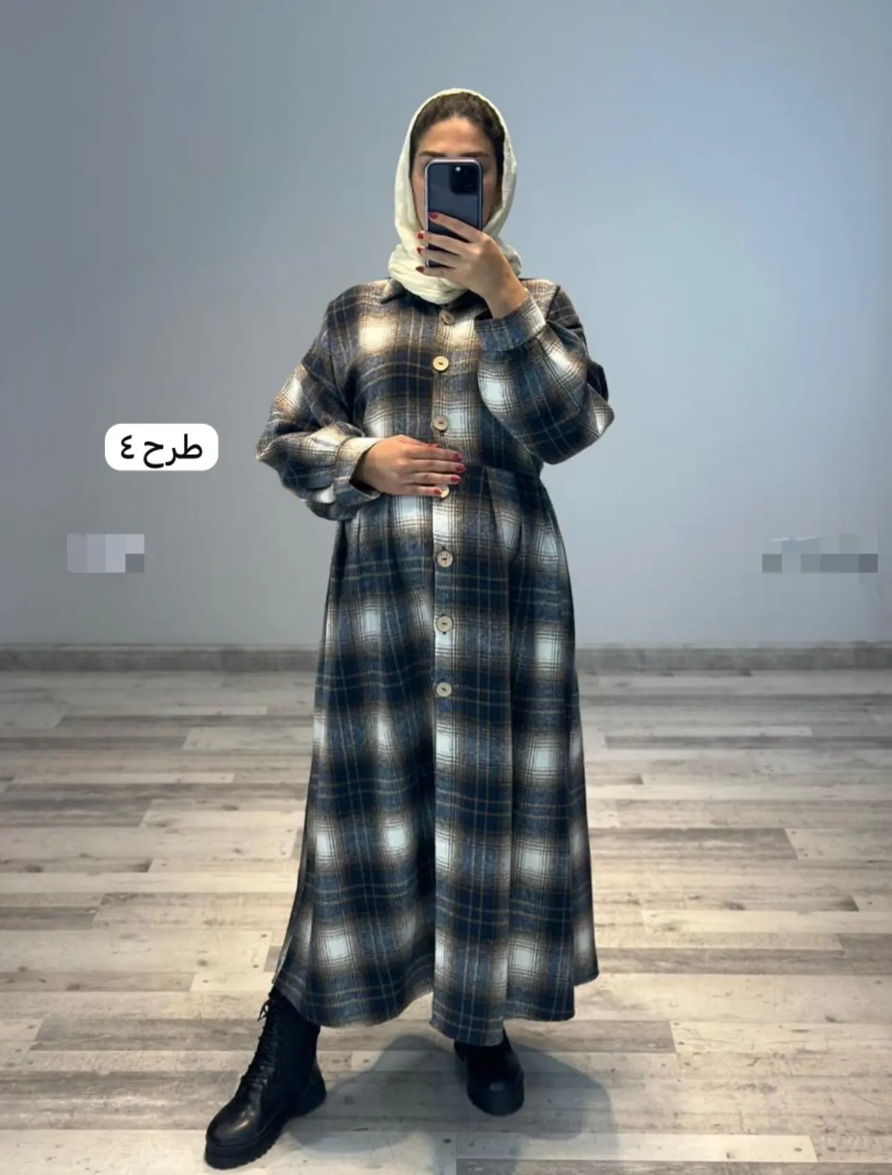 پالتو چهارخونه بارداري و شيردهي(كد ٧٦٤)