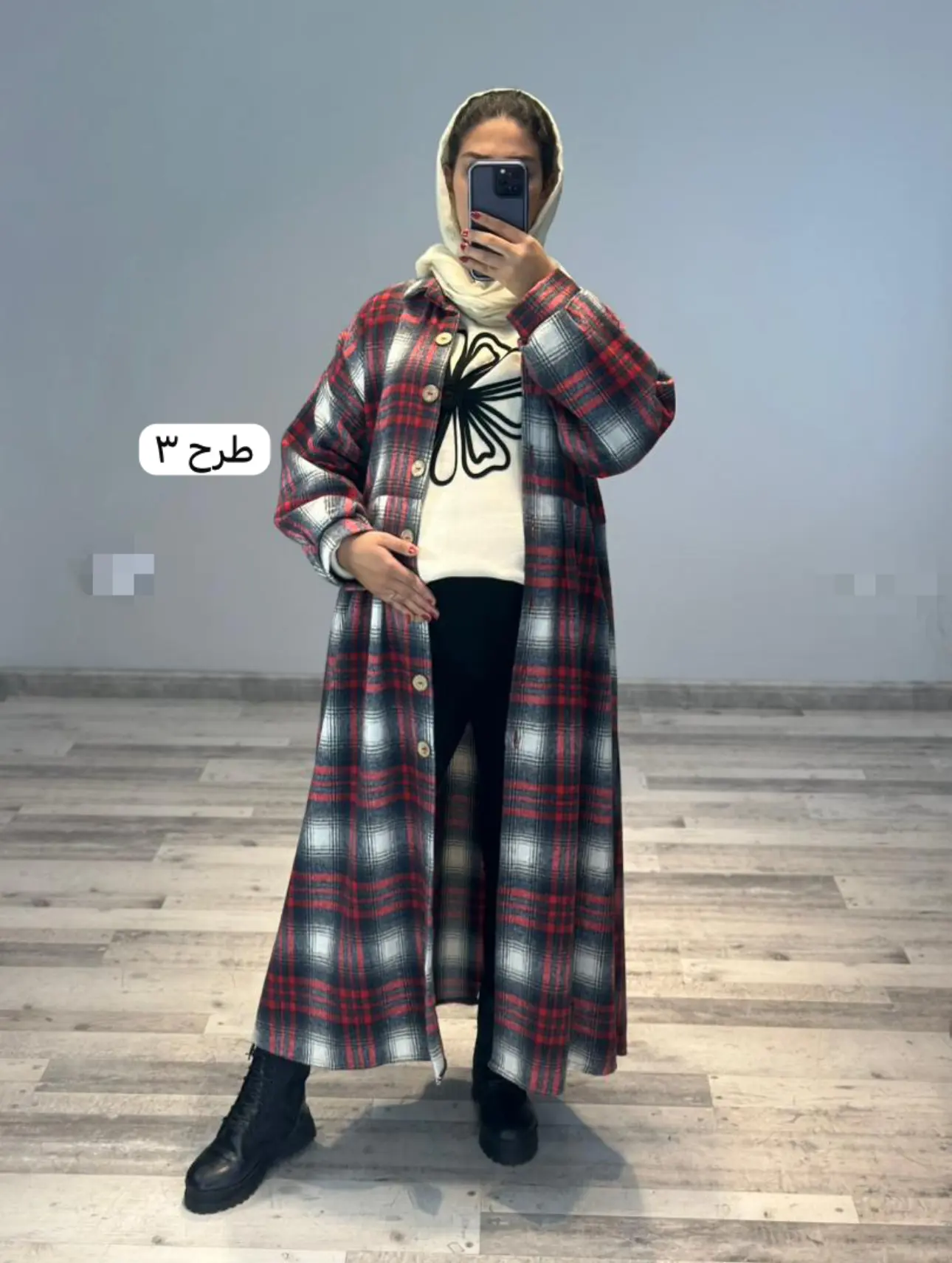 پالتو چهارخونه بارداري و شيردهي(كد ٧٦٤)