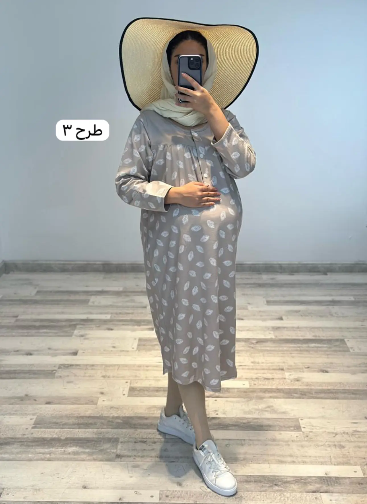 پيراهن نخ پنبه طرحدار(كد ٧٦٣)