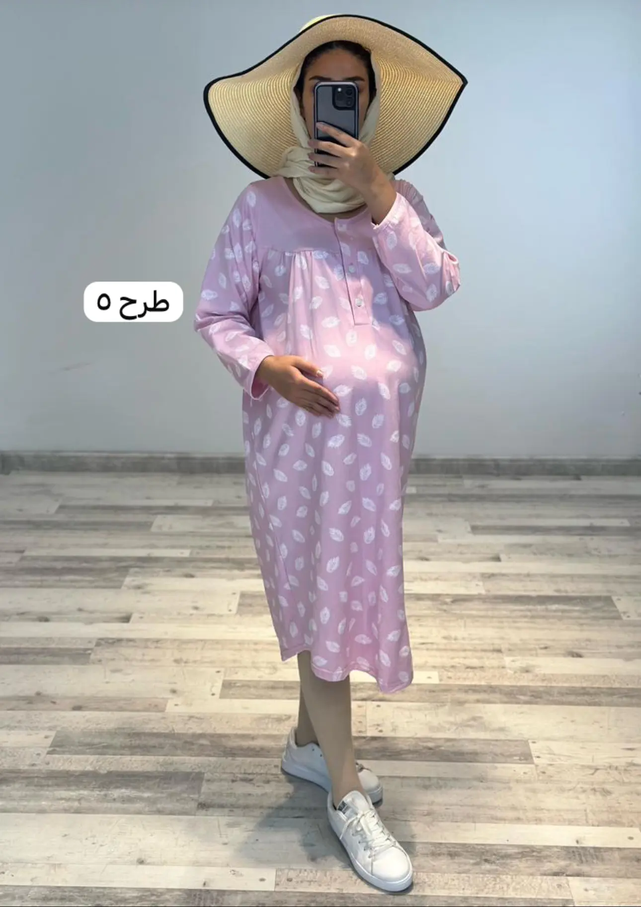 پيراهن نخ پنبه طرحدار(كد ٧٦٣)