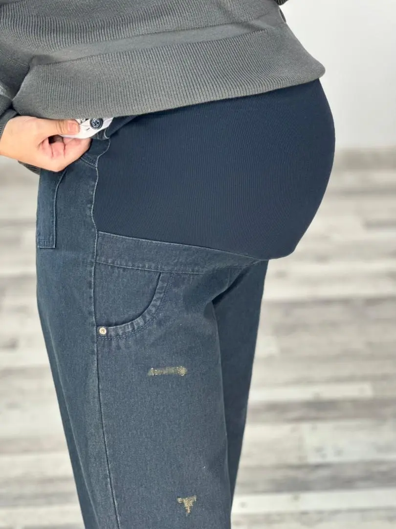 شلوار جين بگ كوتاه(كد ٧٦٥)