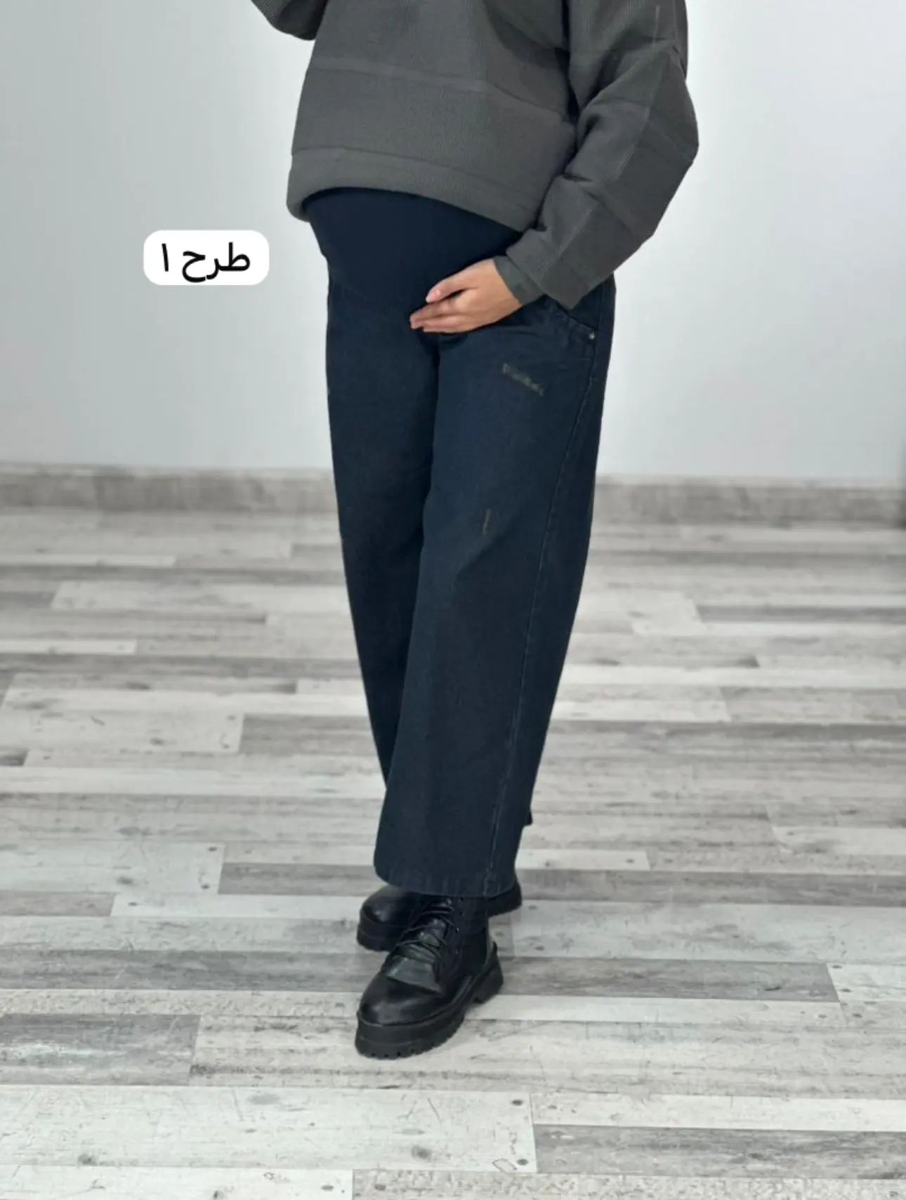 شلوار جين بگ كوتاه(كد ٧٦٥)