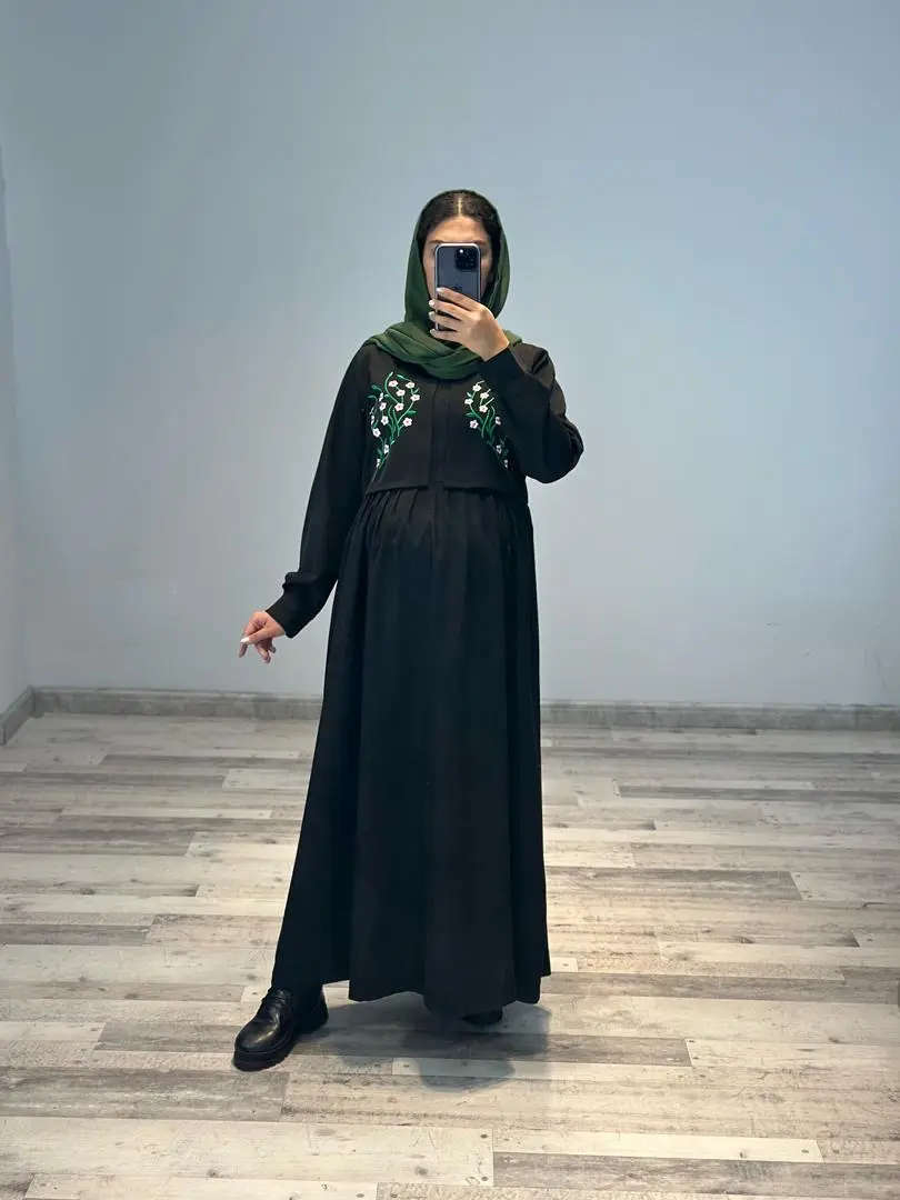 ست كت و سارافون كرپ گلدوزي(كد ٧٦٧)