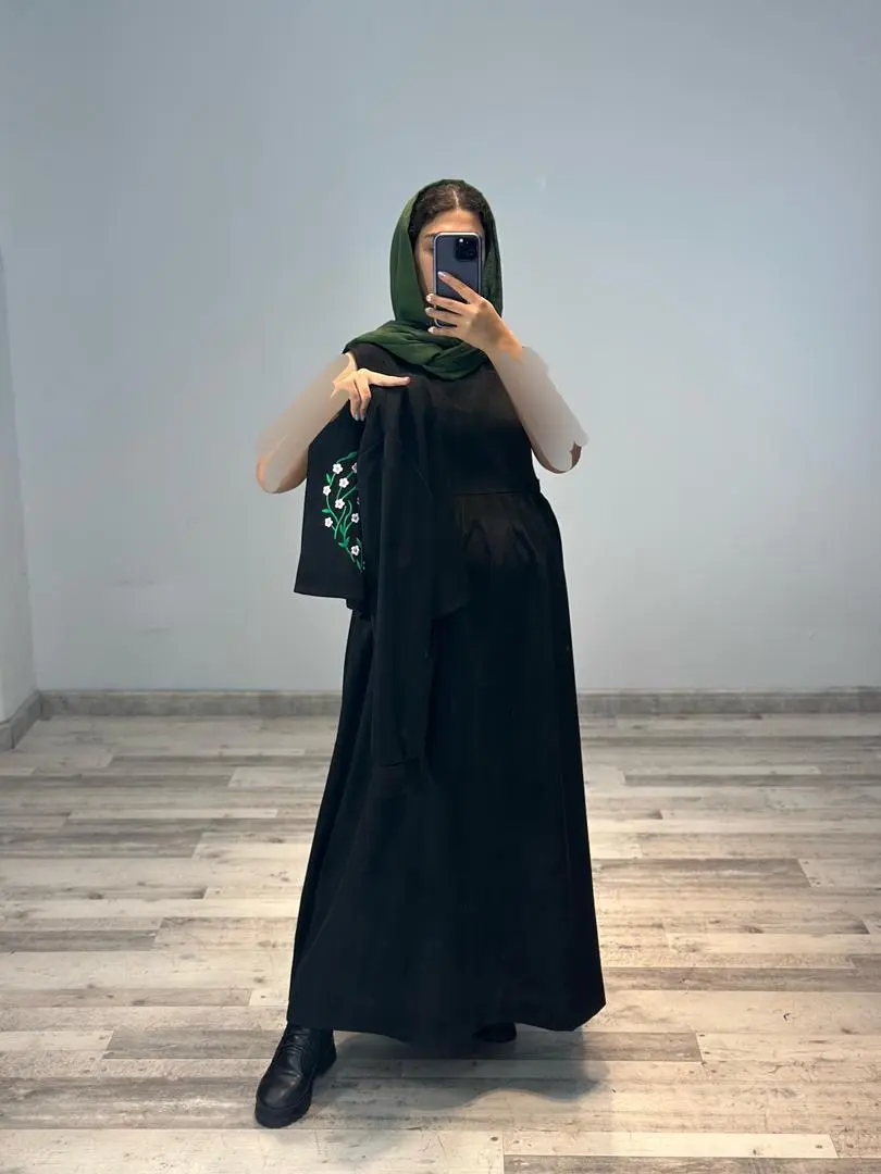 ست كت و سارافون كرپ گلدوزي(كد ٧٦٧)