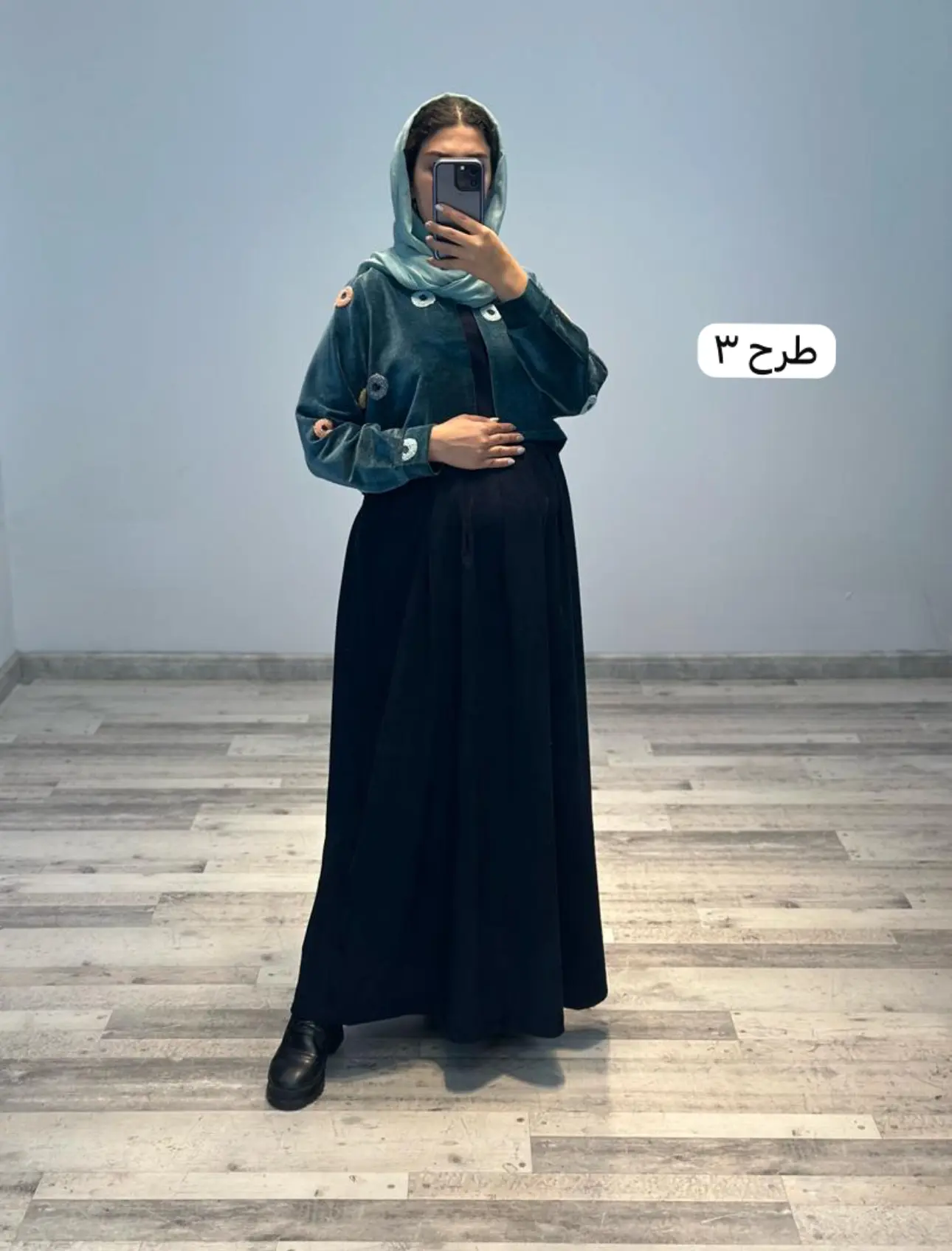 ست كت و سارافون مخمل كبريتي خامه دوزي(كد ٧٦٩)