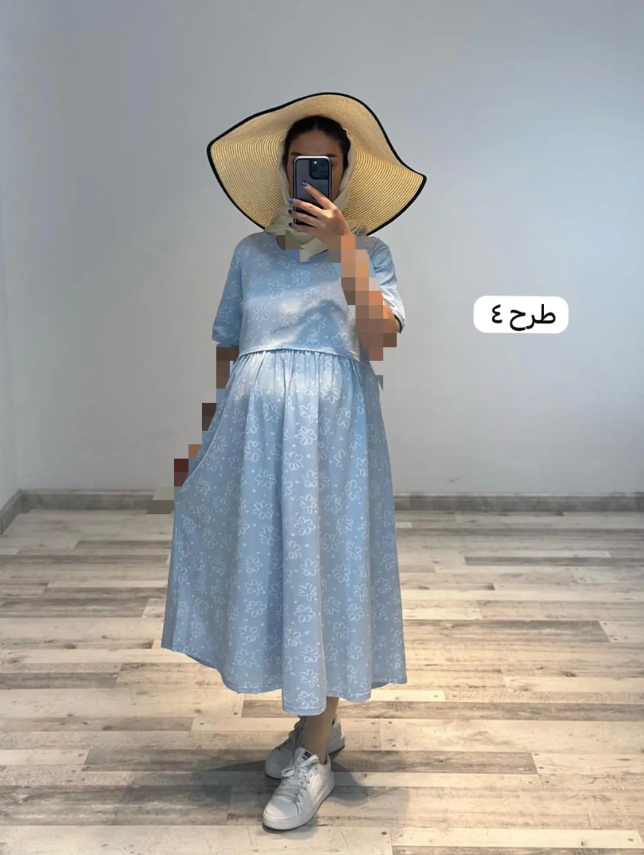 پيراهن نخ پنبه بارداري و شيردهي(كد ٧٨٢)