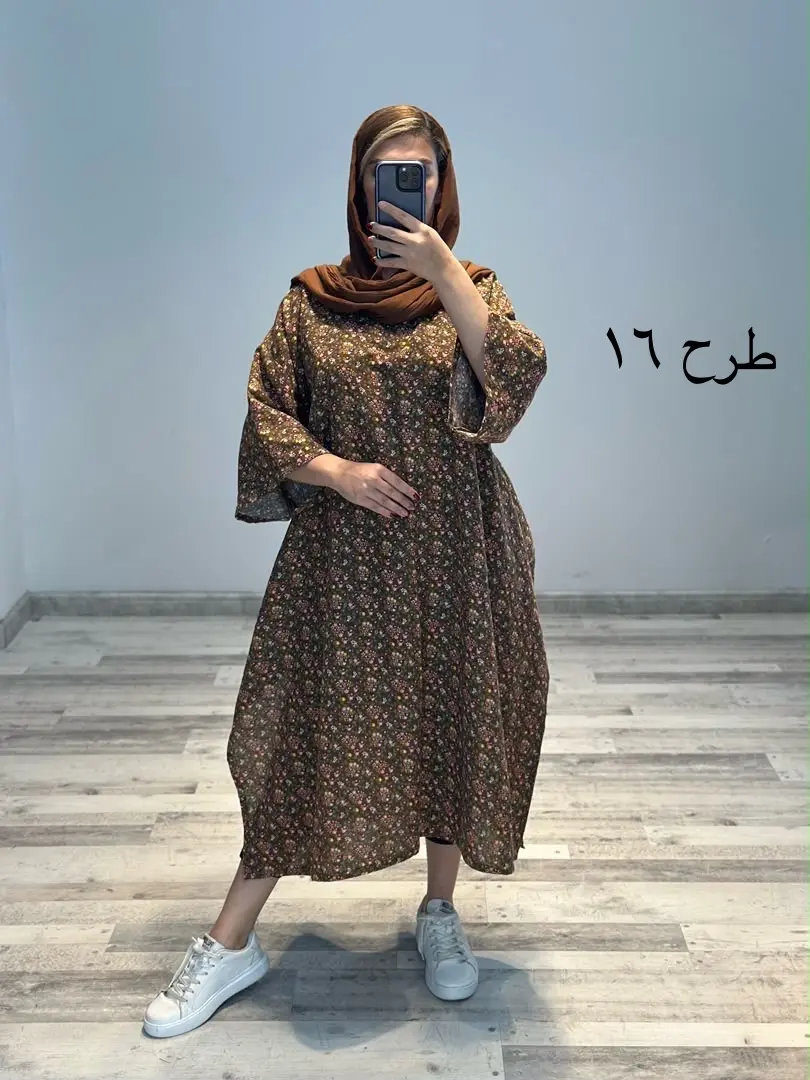 پانچو لینن طرحدار مدل آناشید کد 788