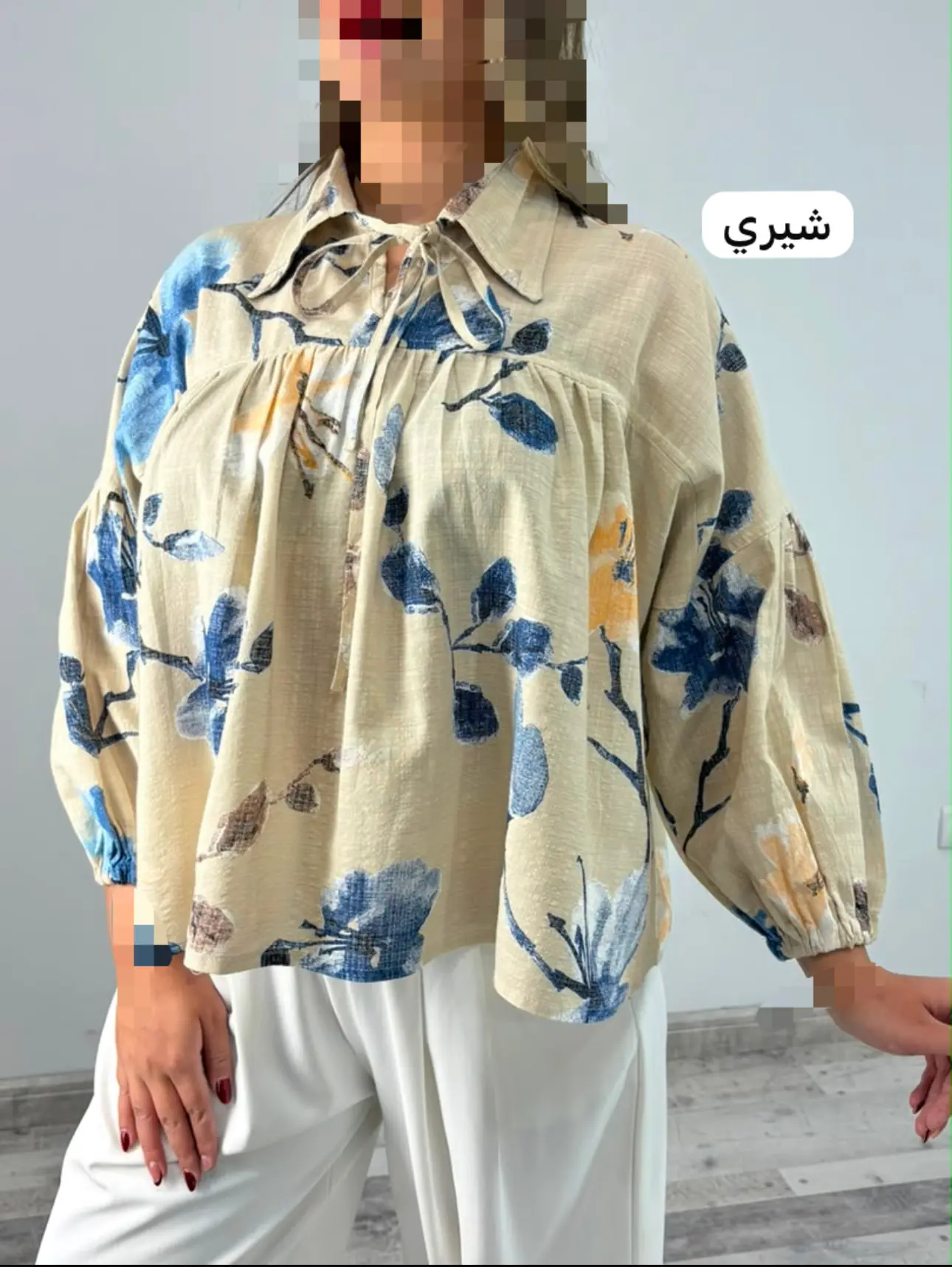 شومیز لینن رونیکا(کد ٨٦٨)