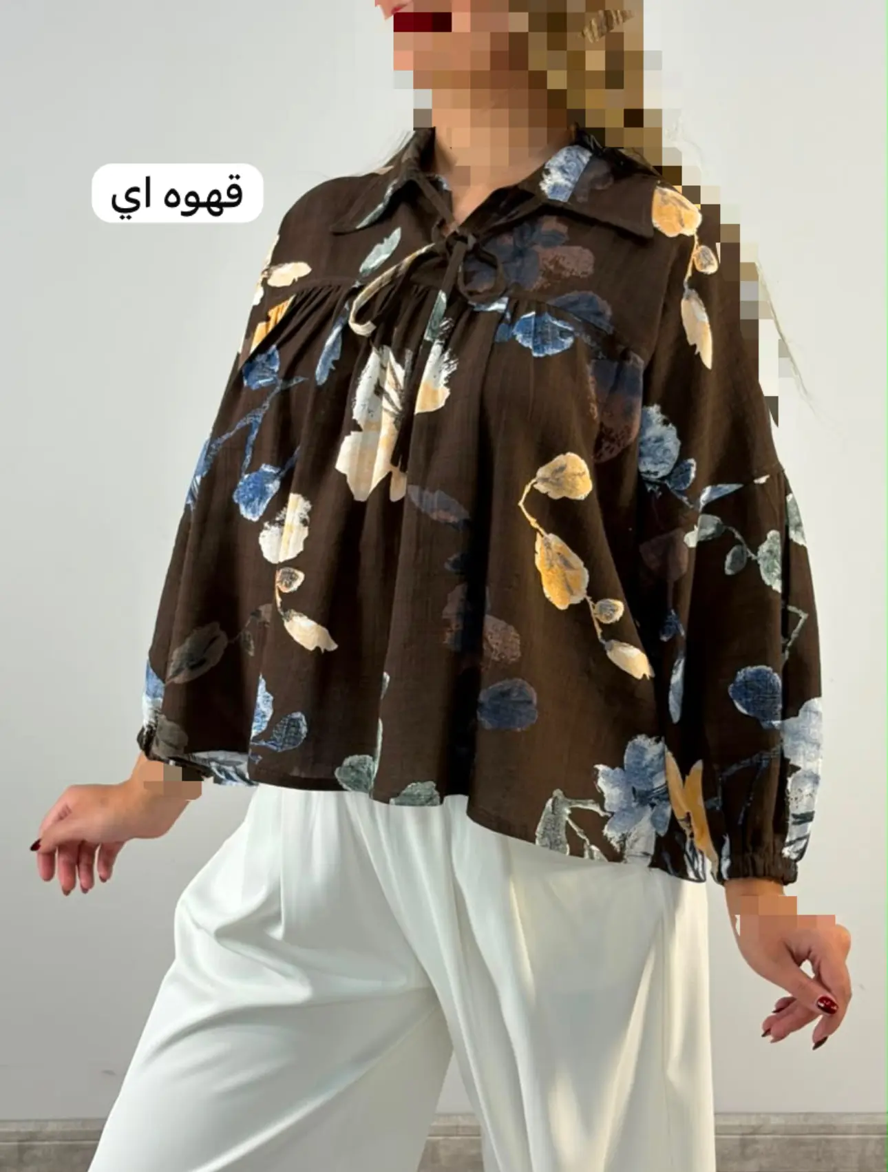 شومیز لینن رونیکا(کد ٨٦٨)