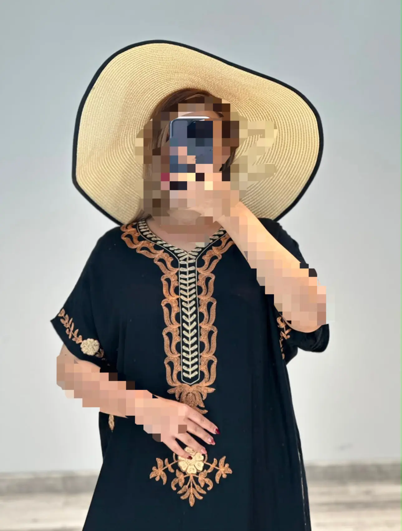 کفتان نخی مشکی(کد ٨٧٢)