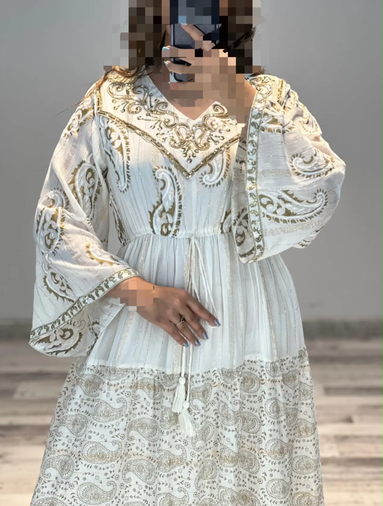 ساحلی نخی طلاکوب(کد 876)