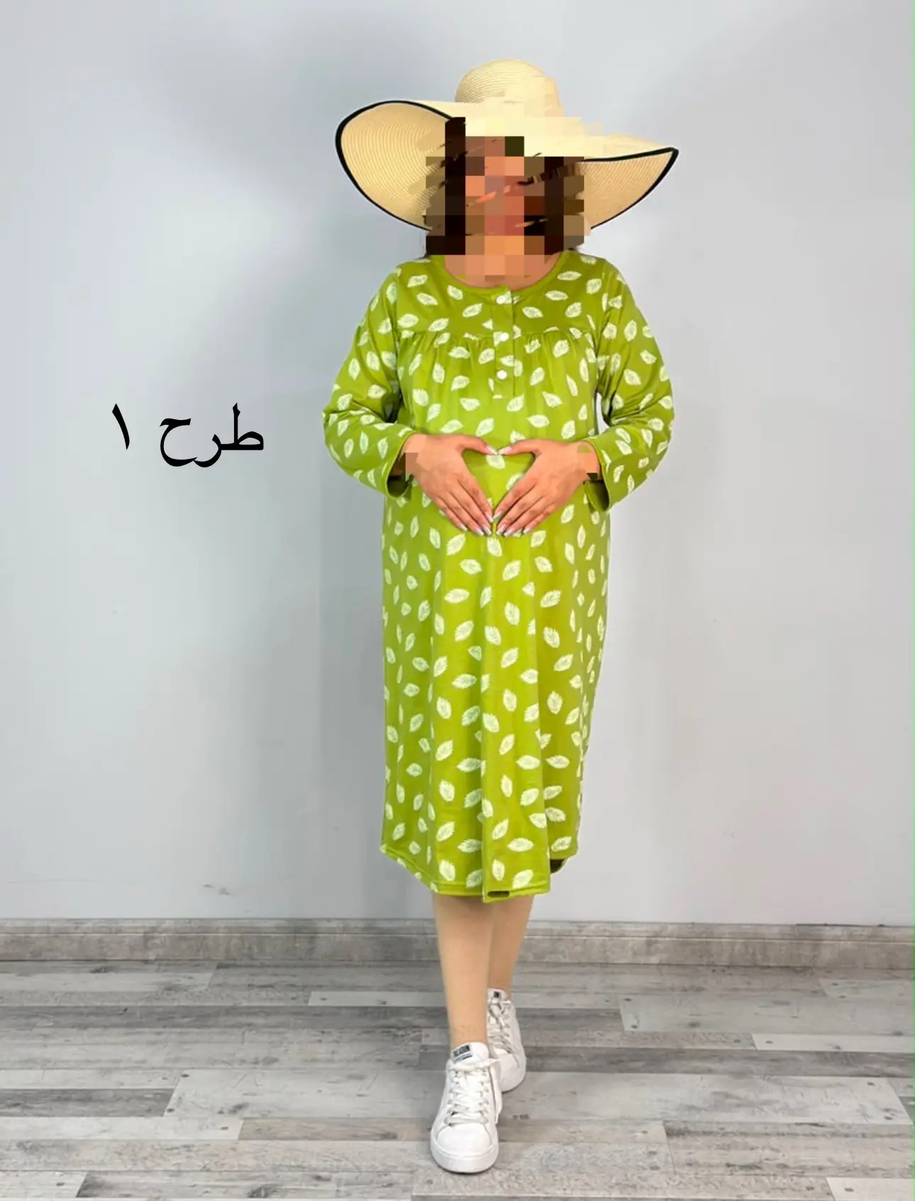 پیراهن بارداری برگ(کد ٨٨٨)