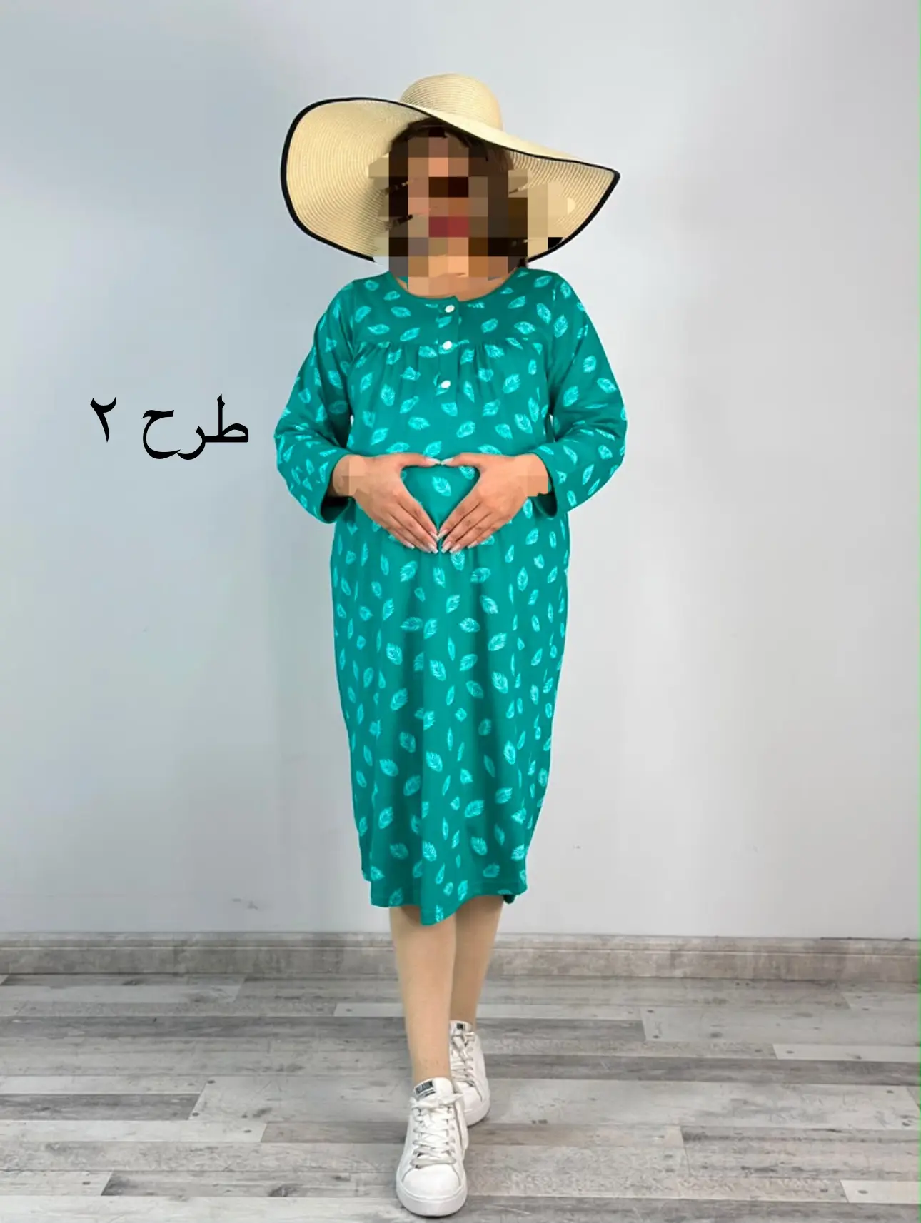 پیراهن بارداری برگ(کد ٨٨٨)