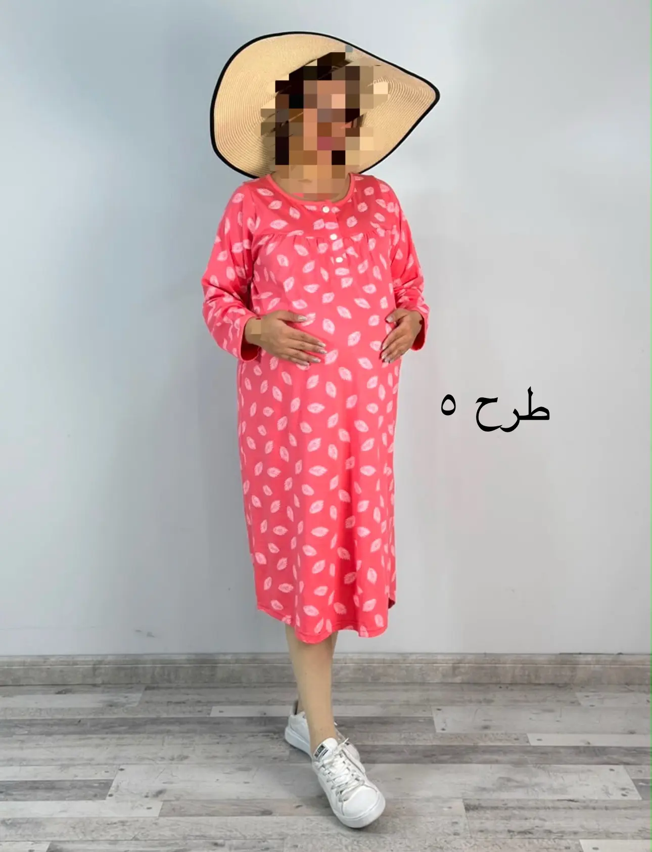 پیراهن بارداری برگ(کد ٨٨٨)
