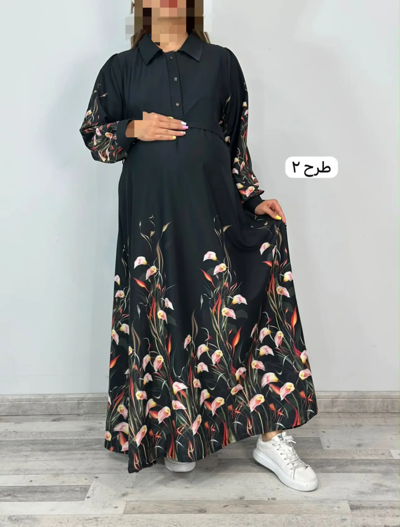 پیراهن بارداری مینا(کد ٨٩٤)