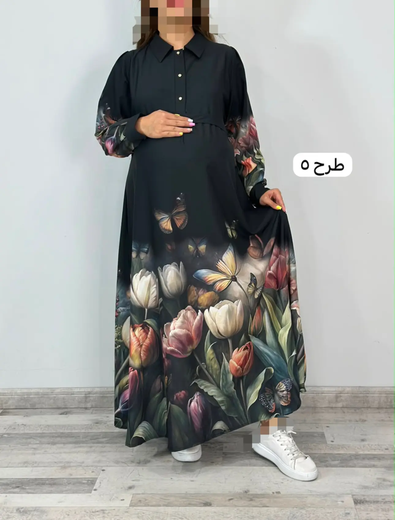 پیراهن بارداری مینا(کد ٨٩٤)