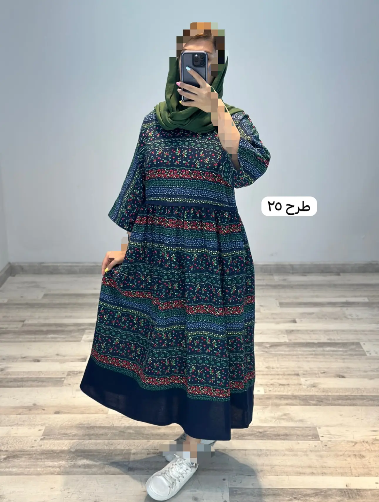 پیراهن مانتویی سارینا