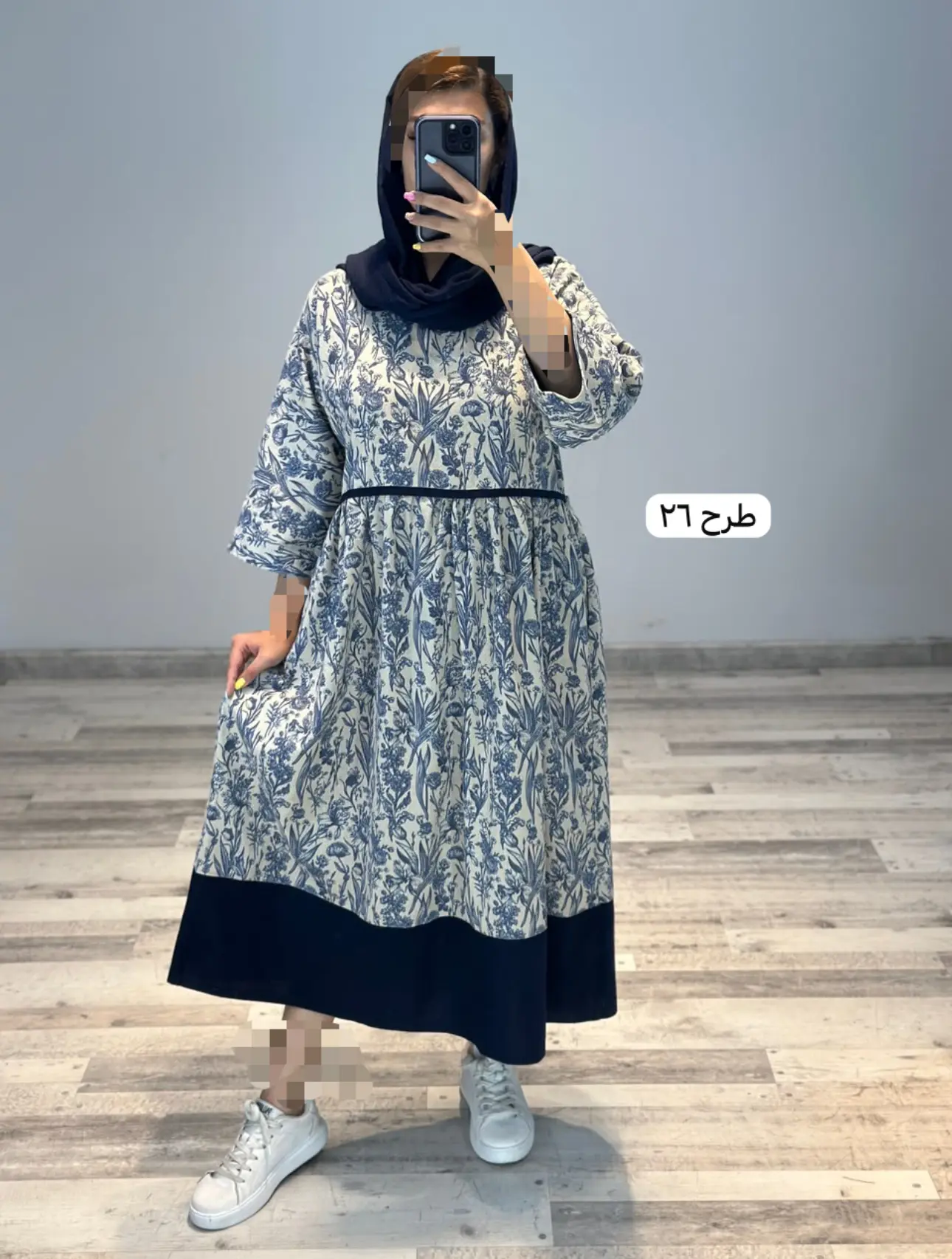 پیراهن مانتویی سارینا