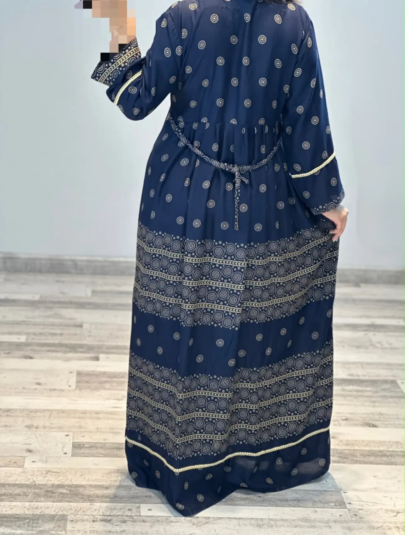 پیراهن نخی گلدوزی(کد ٨٩٨)