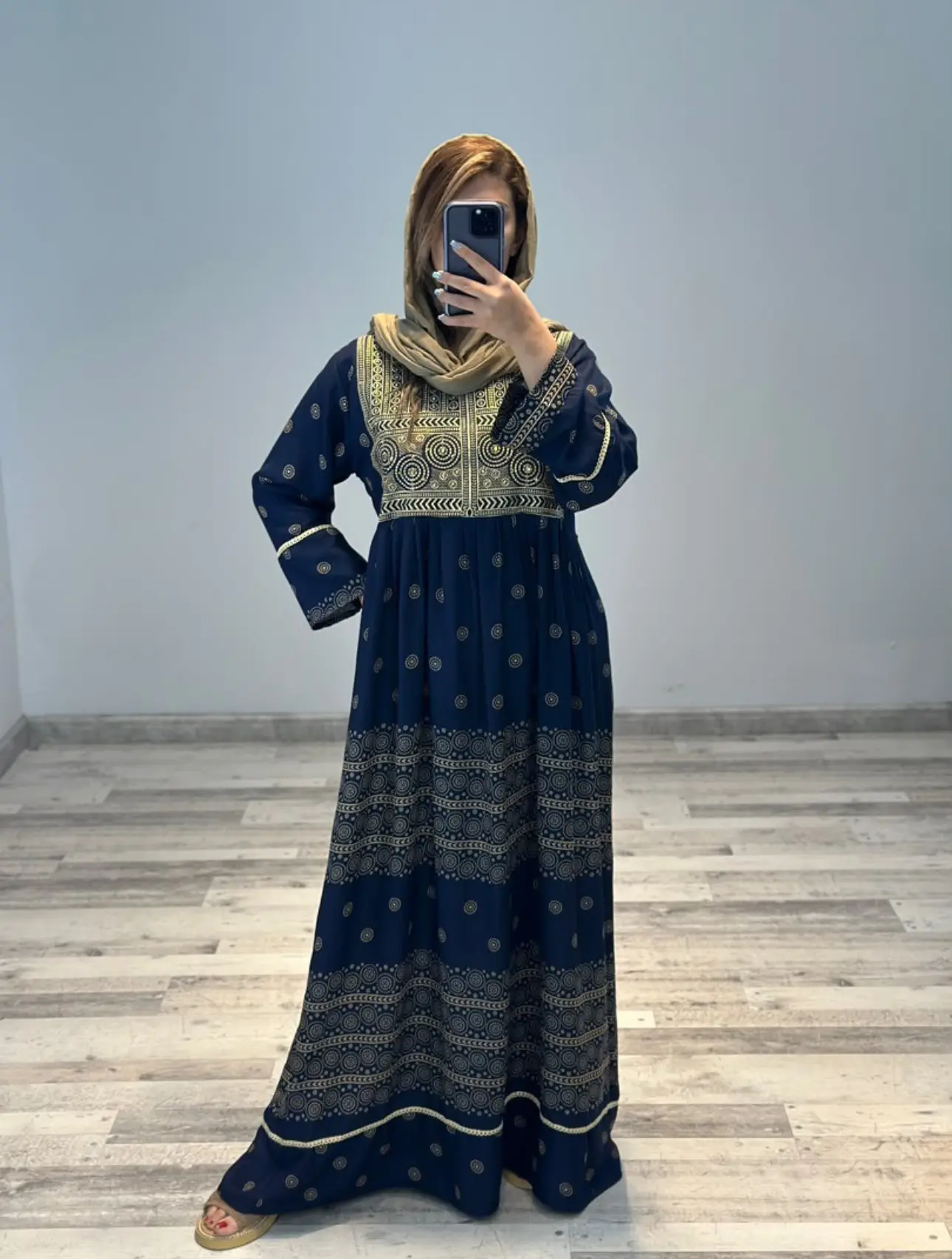 پیراهن نخی گلدوزی(کد ٨٩٨)