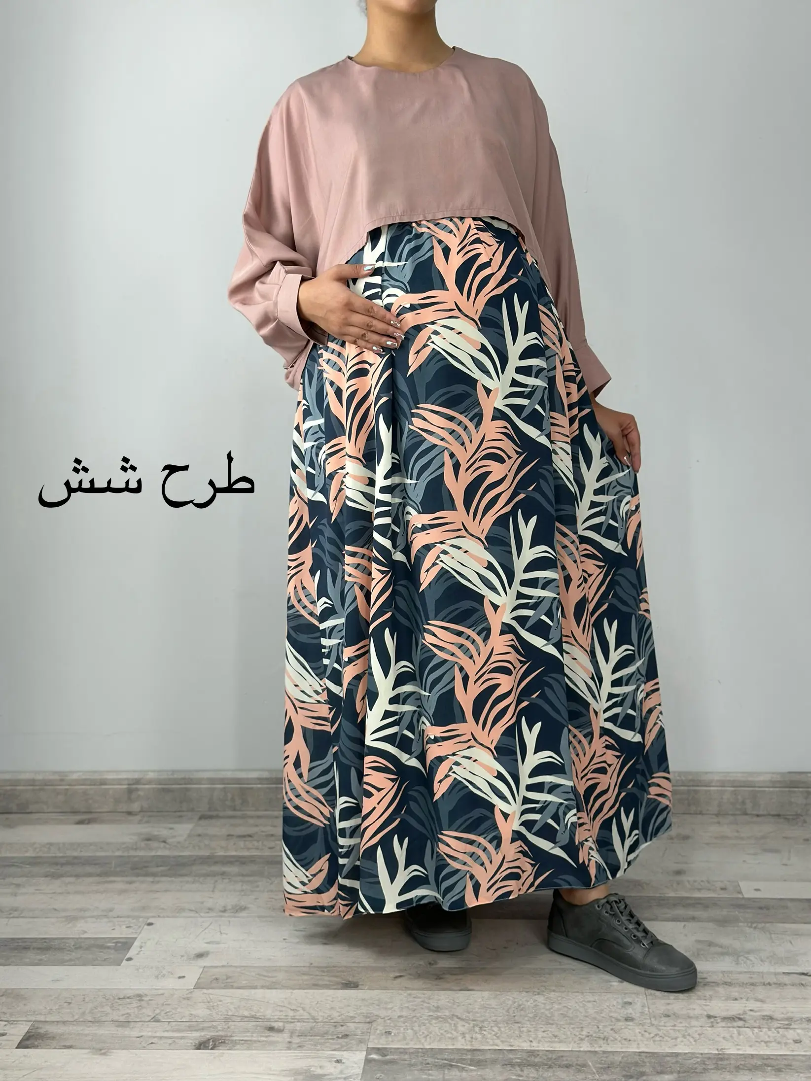 ست کت حریر آستردار سارافون بارداری شیردهی (کد 655)