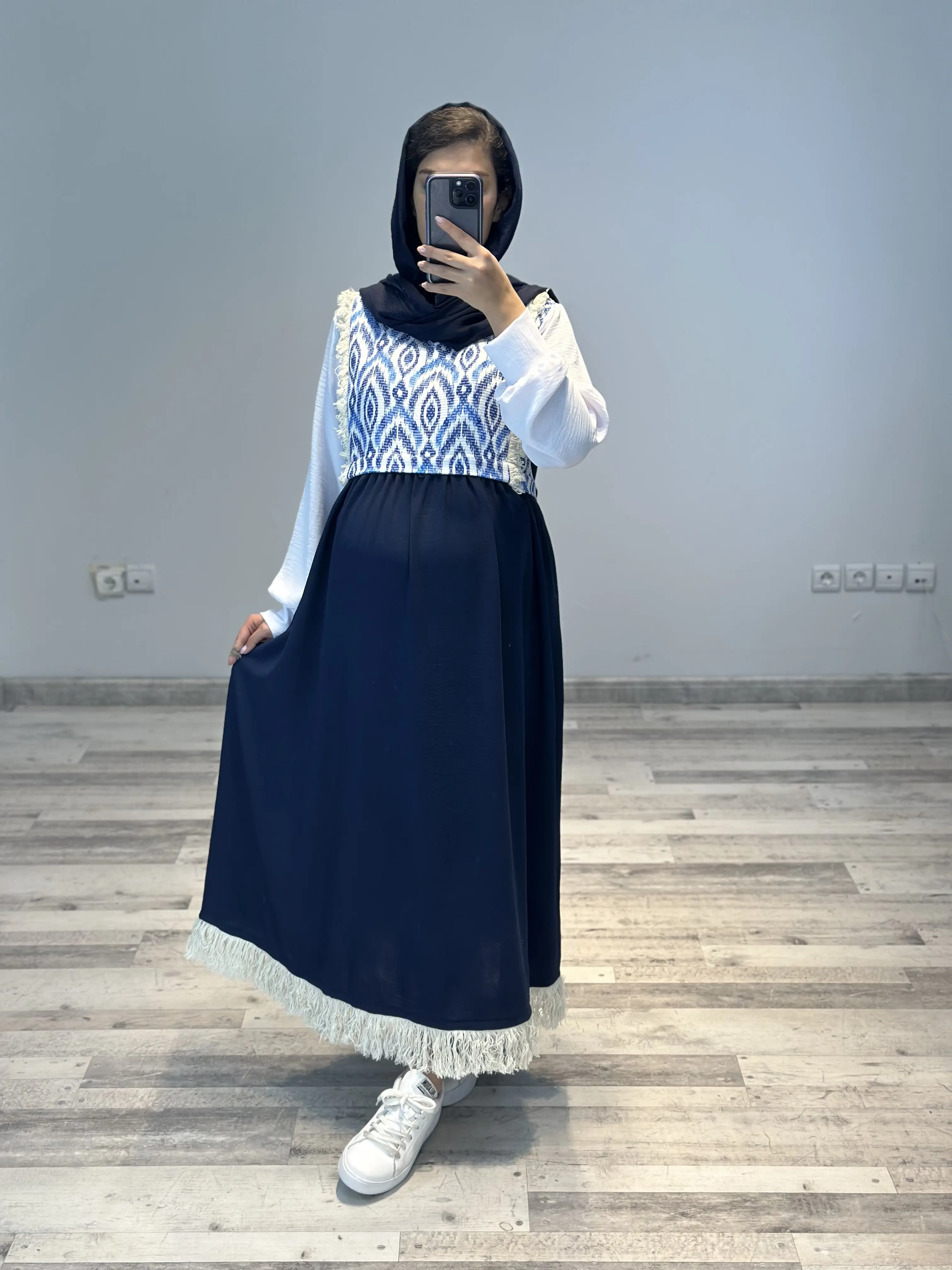 مانتو ریشه ای ابر و بادی(کد 779)