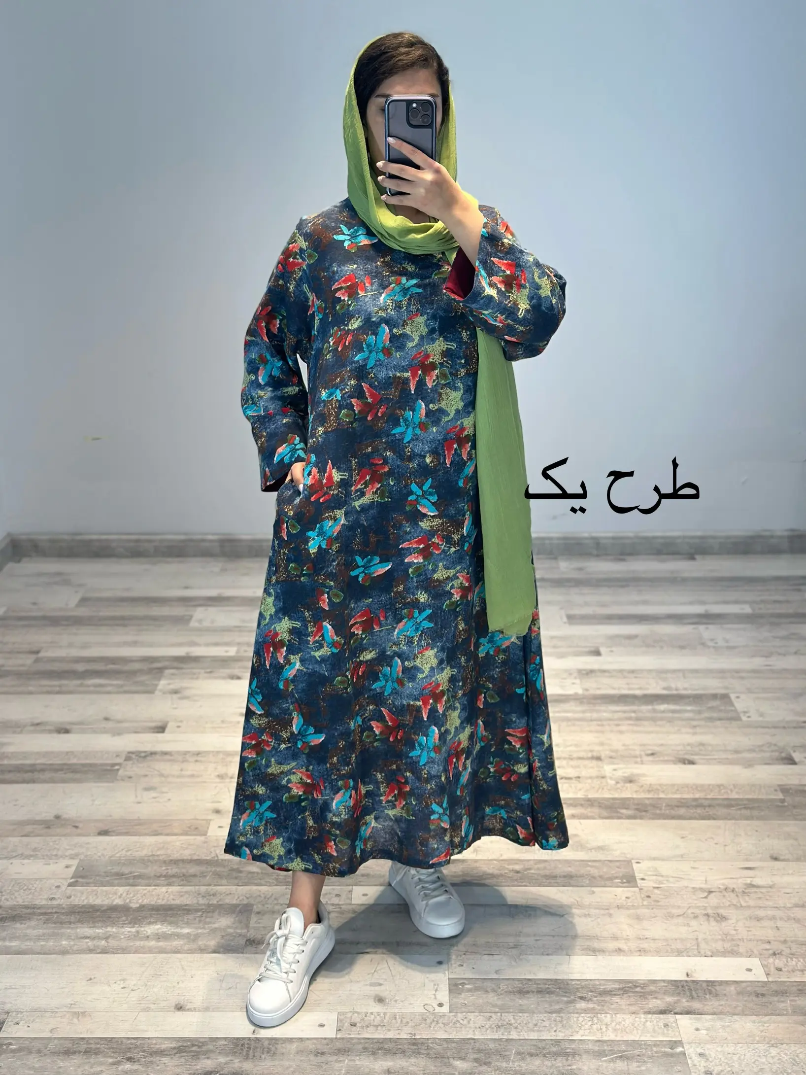 مانتو لینن طرحدار کد 780