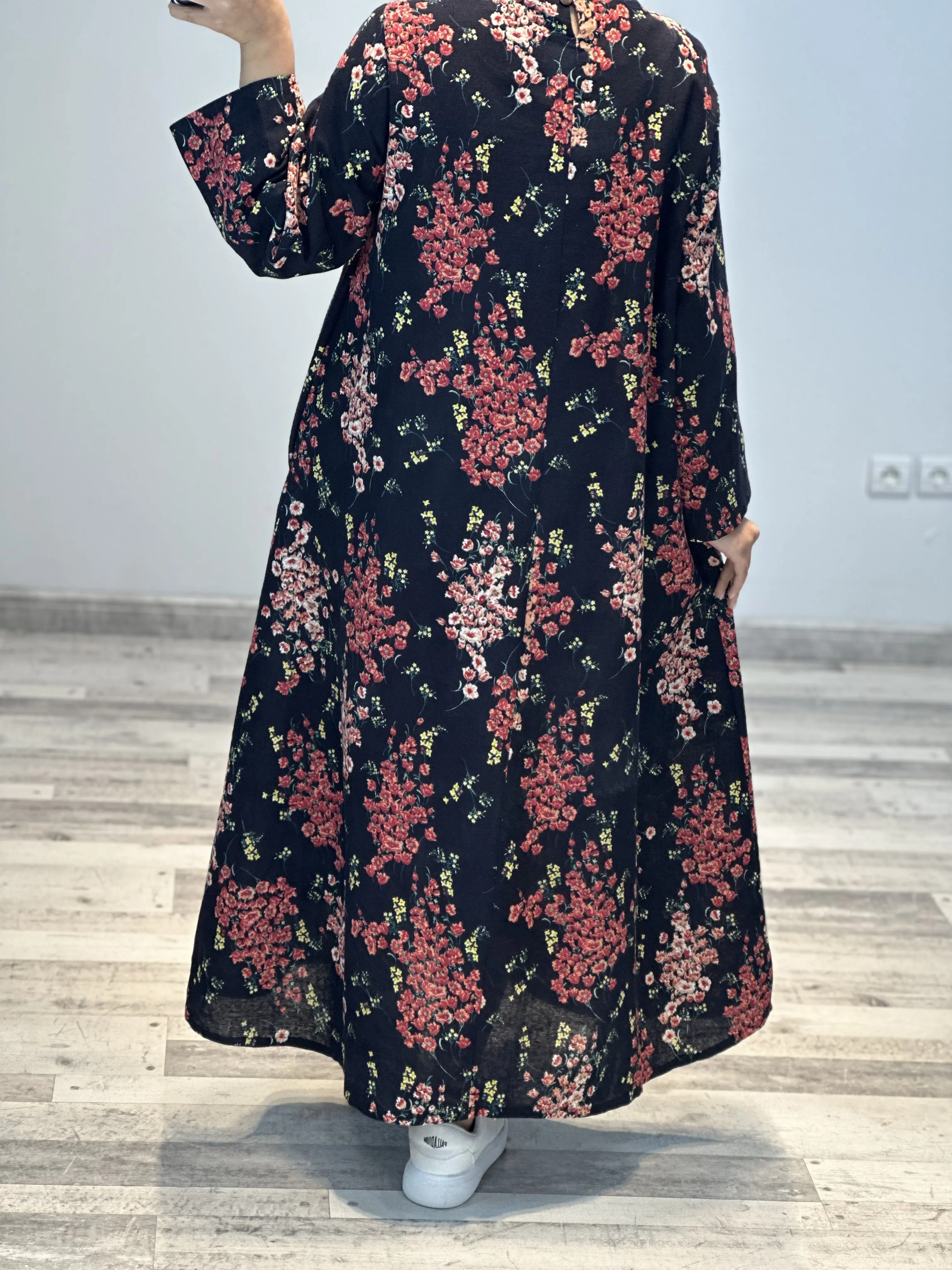 مانتو لینن طرحدار کد 780