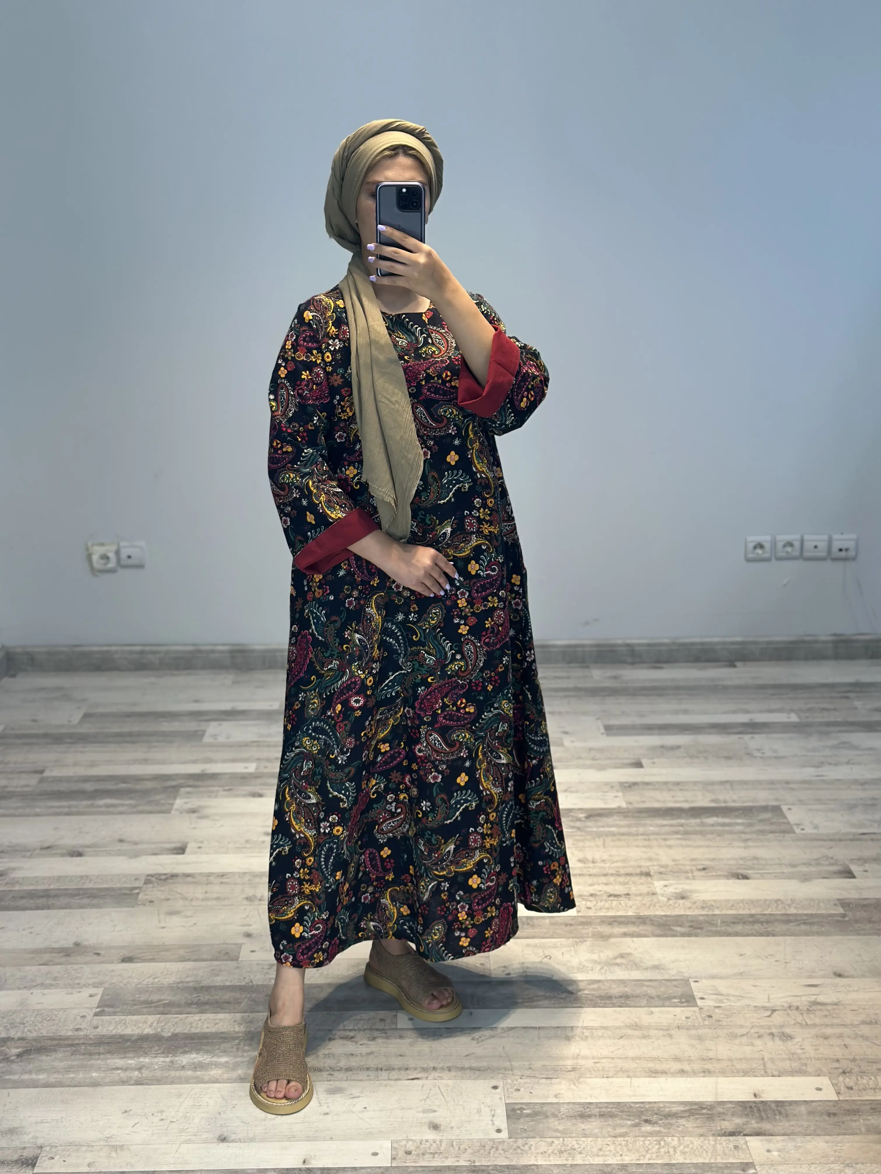مانتو لینن طرحدار بهار کد 780