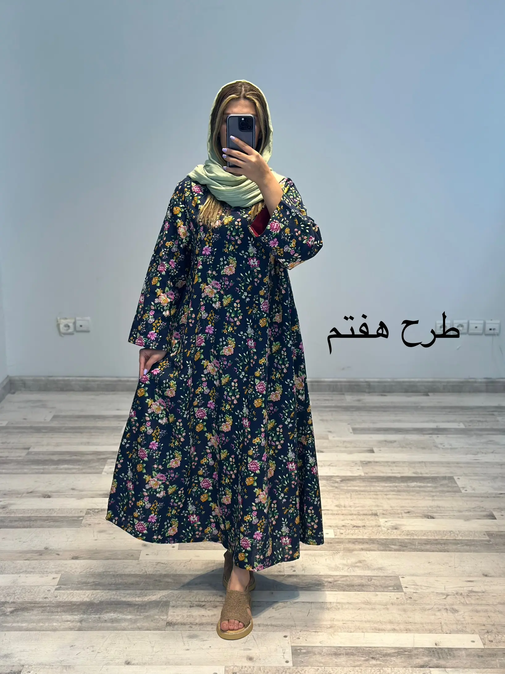 مانتو لینن طرحدار بهار کد 780