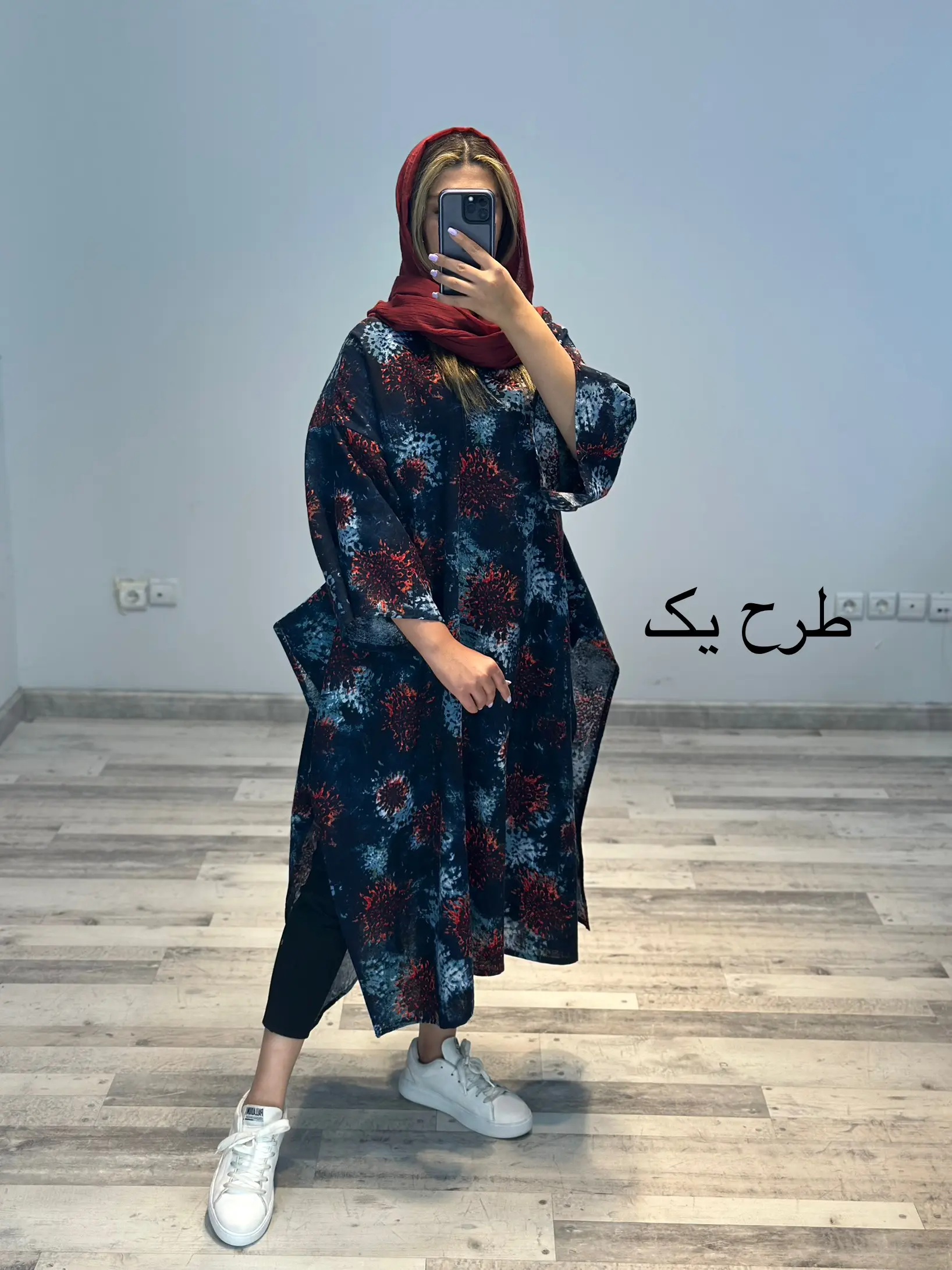 پانچو لینن طرحدار مدل آناشید کد 788