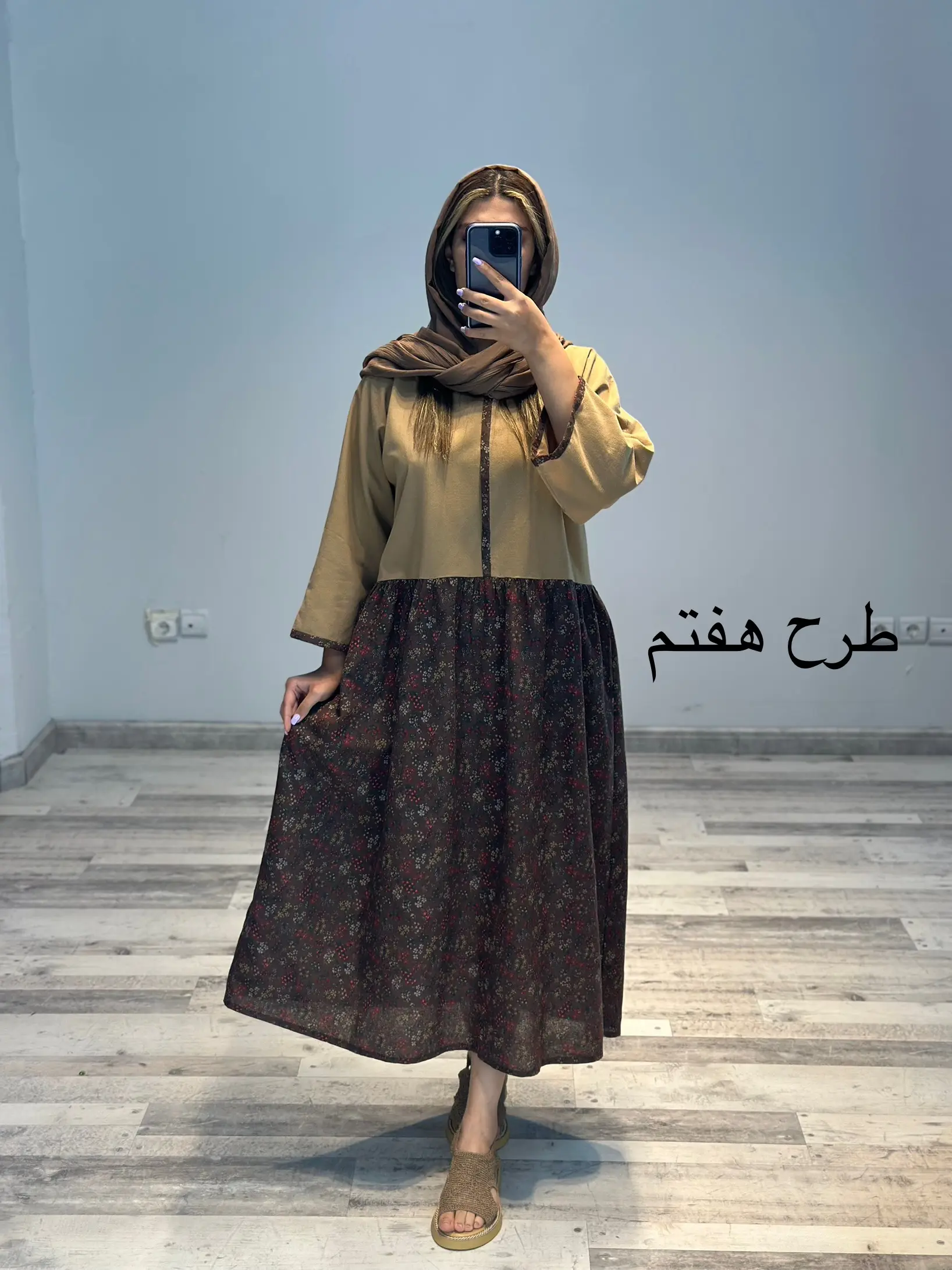 پیراهن مانتو آناهید کد 792