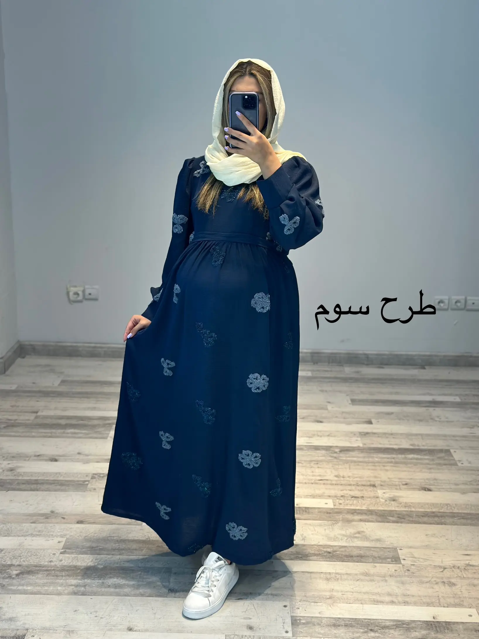 پیراهن بارداری شیردهی آنیسا کد ۷۹۳