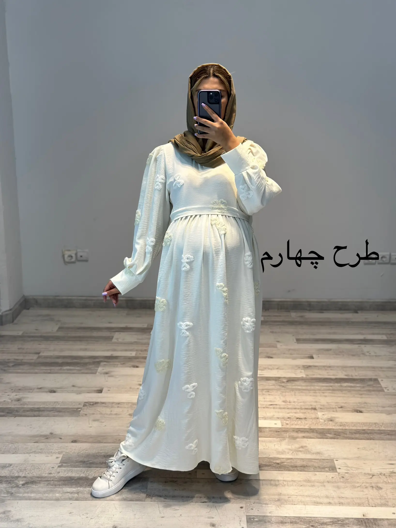 پیراهن بارداری شیردهی آنیسا کد ۷۹۳