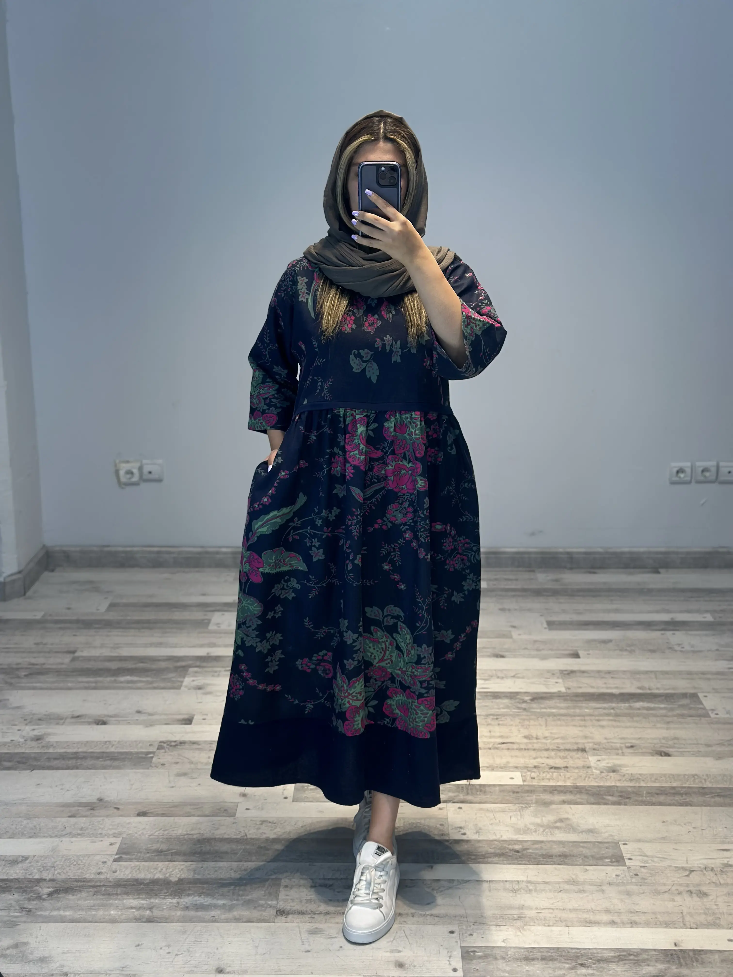 پیراهن مانتویی سارینا