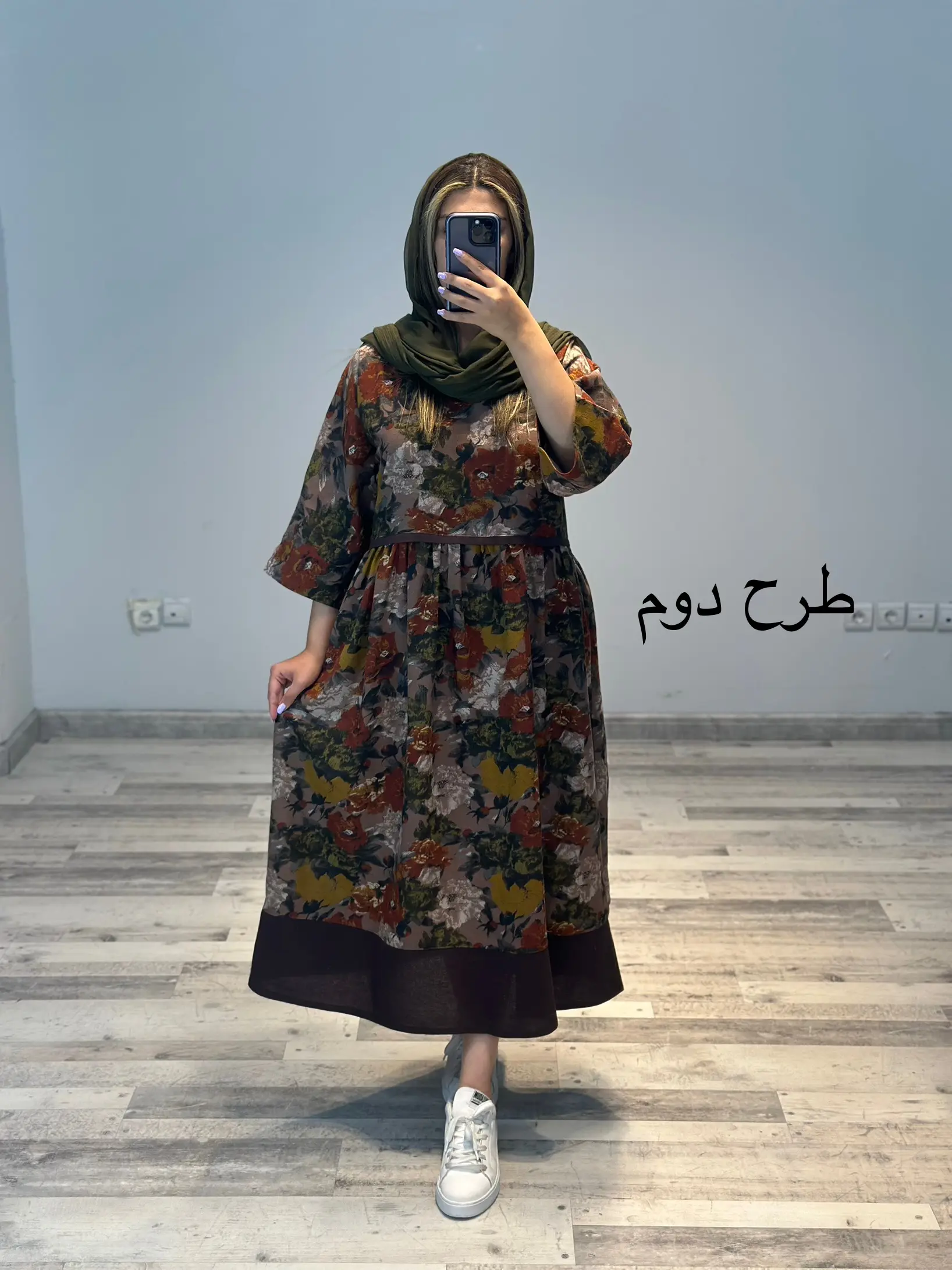 پیراهن مانتویی سارینا