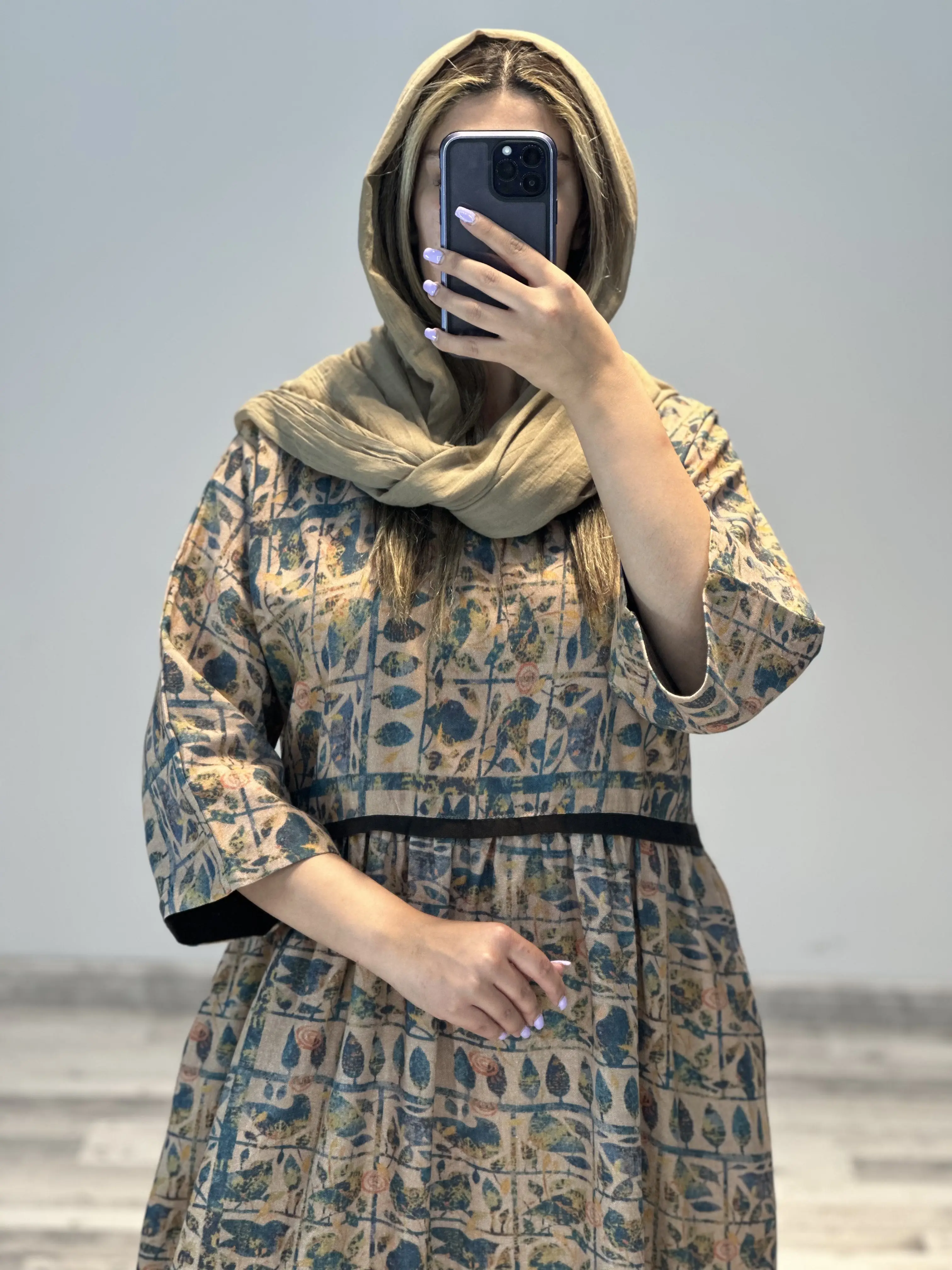 پیراهن مانتویی سارینا