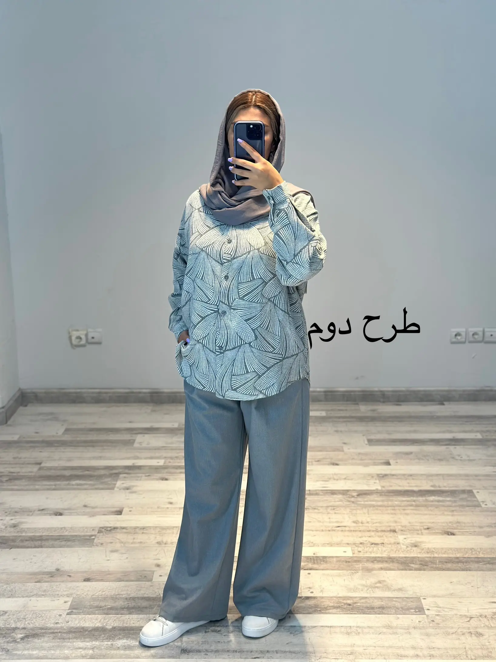 بلوز کنفی شمیم ۲ کد 802