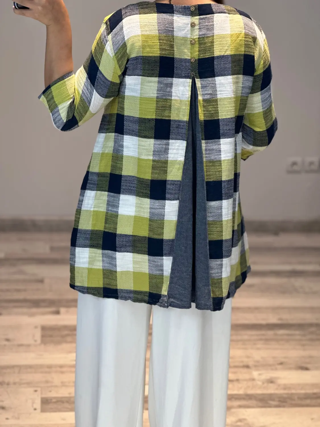 تونیک چهارخانه کد 807
