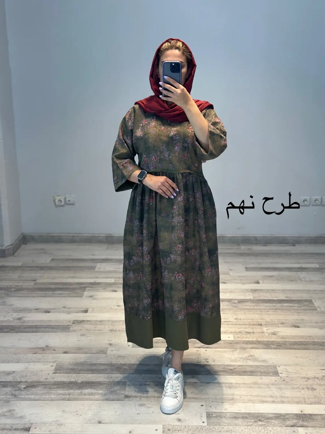 پیراهن مانتویی سارینا