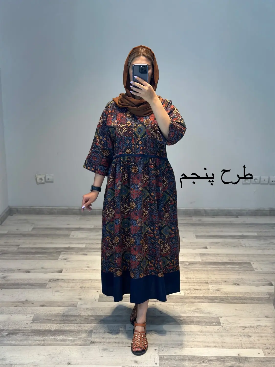 پیراهن مانتویی سارینا